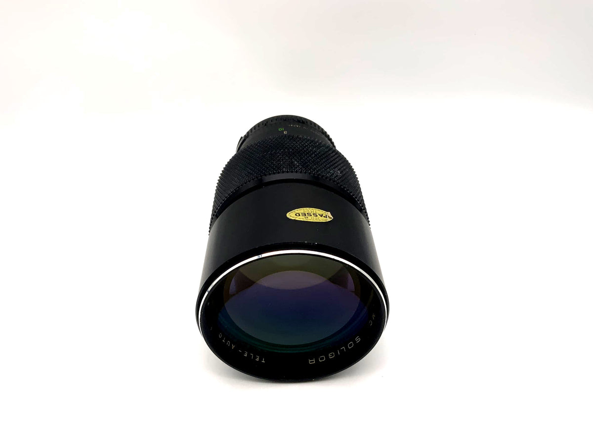 Objectif Soligor 200 mm 1:2.8 Ai Bokeh MC Téléobjectif pour caméra de voiture (Nikon F)