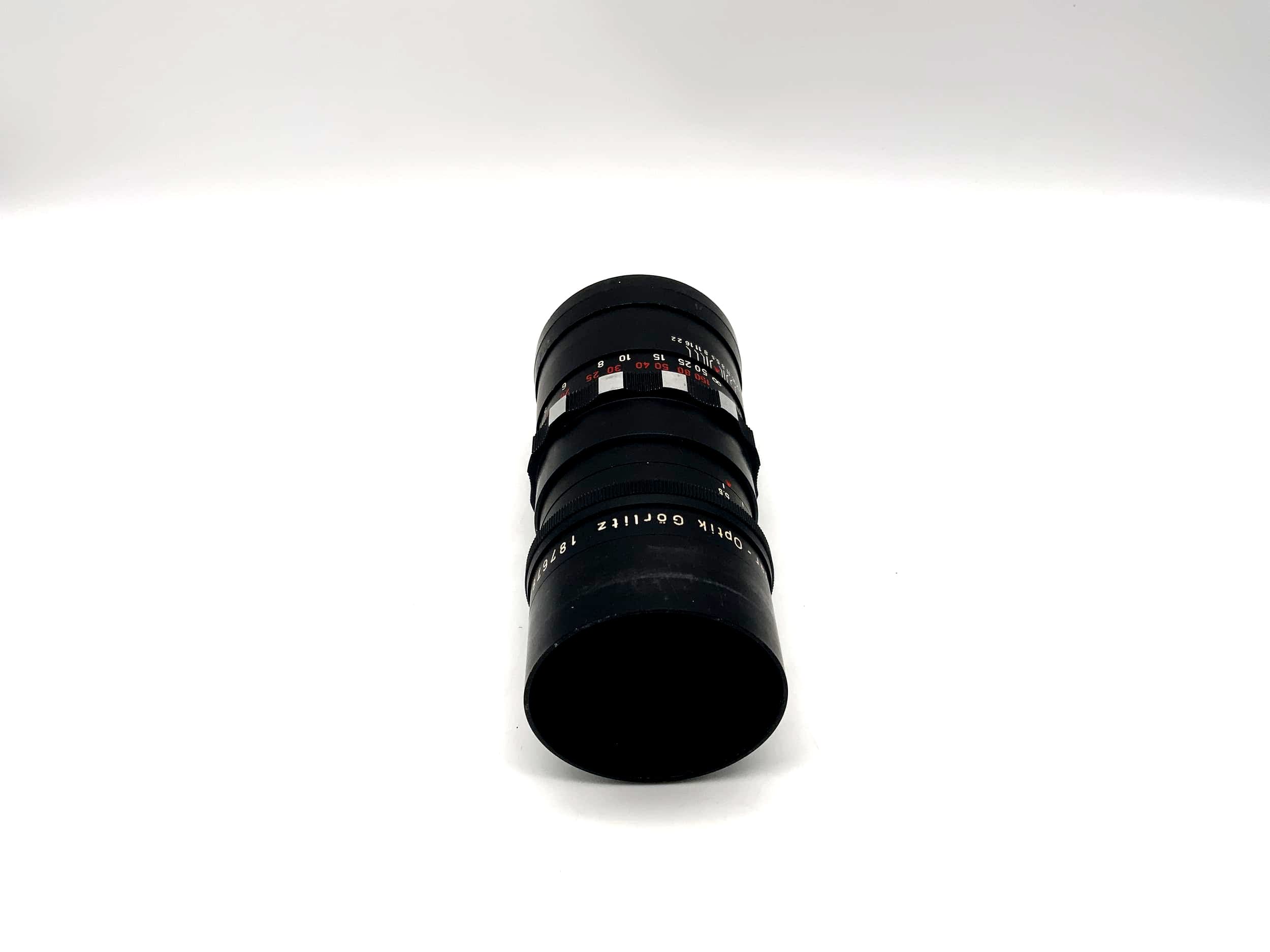 Meyer Optik Görlitz 180mm 1:5.5 Objectif Telemegor Bokeh rouge Objectif de caméra V (M42)