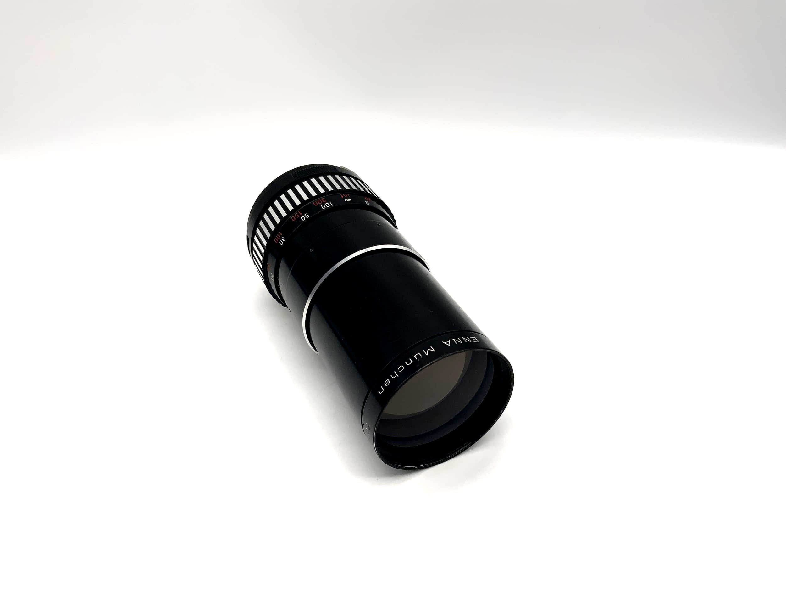 Objectif de caméra télé-Ennalyt Enna Munich 240 mm 1:4,5 (M42)