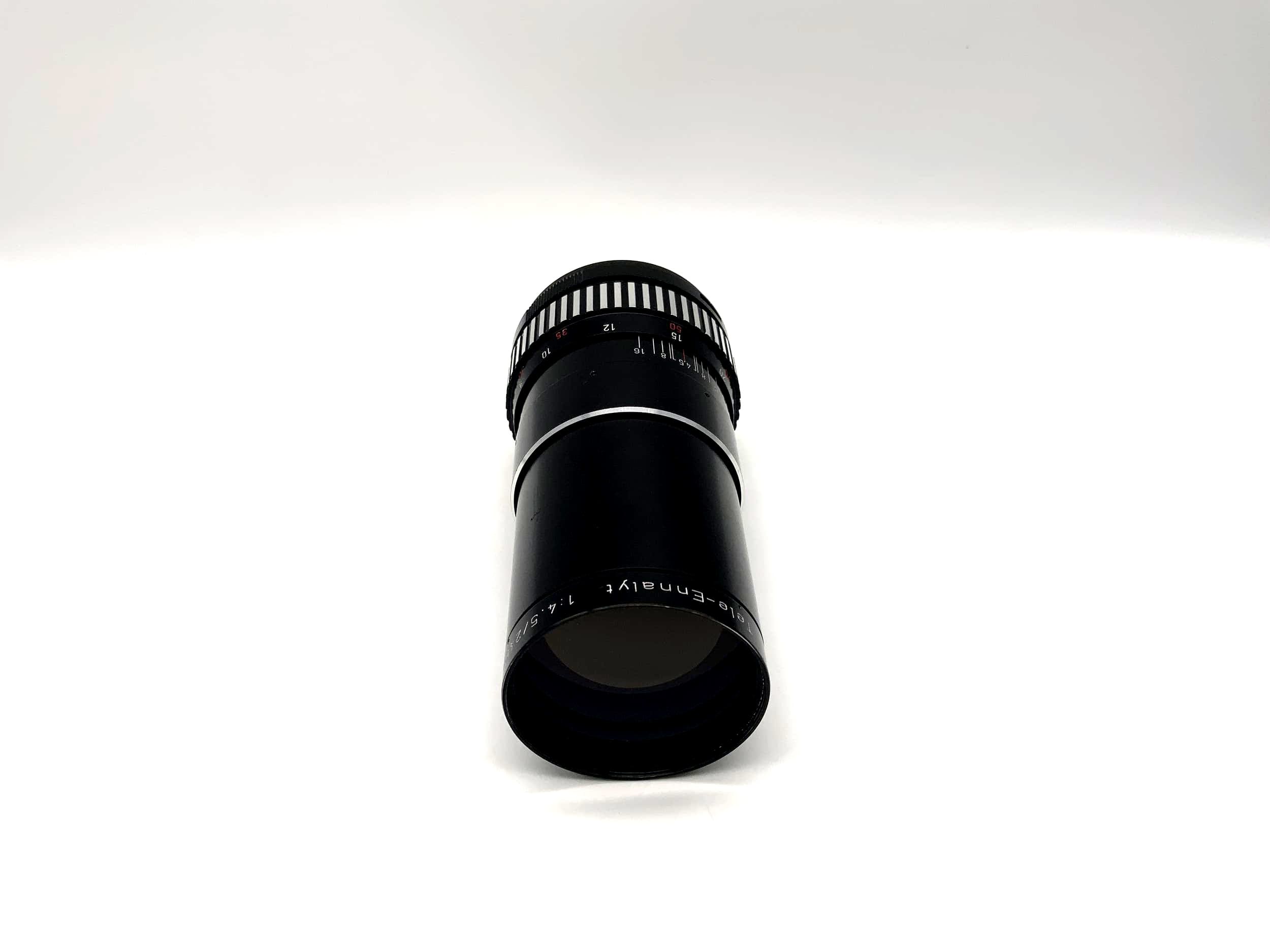 Objectif de caméra télé-Ennalyt Enna Munich 240 mm 1:4,5 (M42)