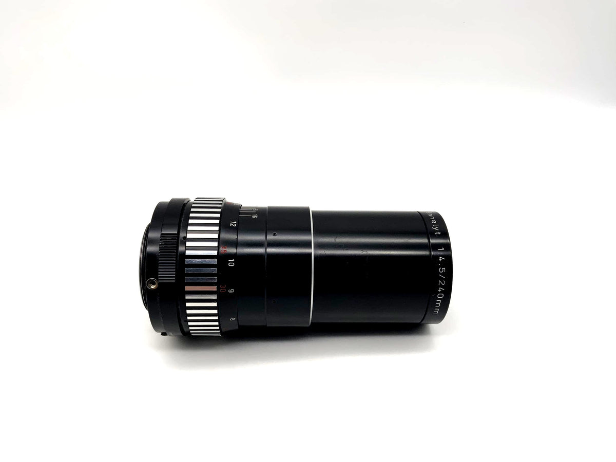 Objectif de caméra télé-Ennalyt Enna Munich 240 mm 1:4,5 (M42)