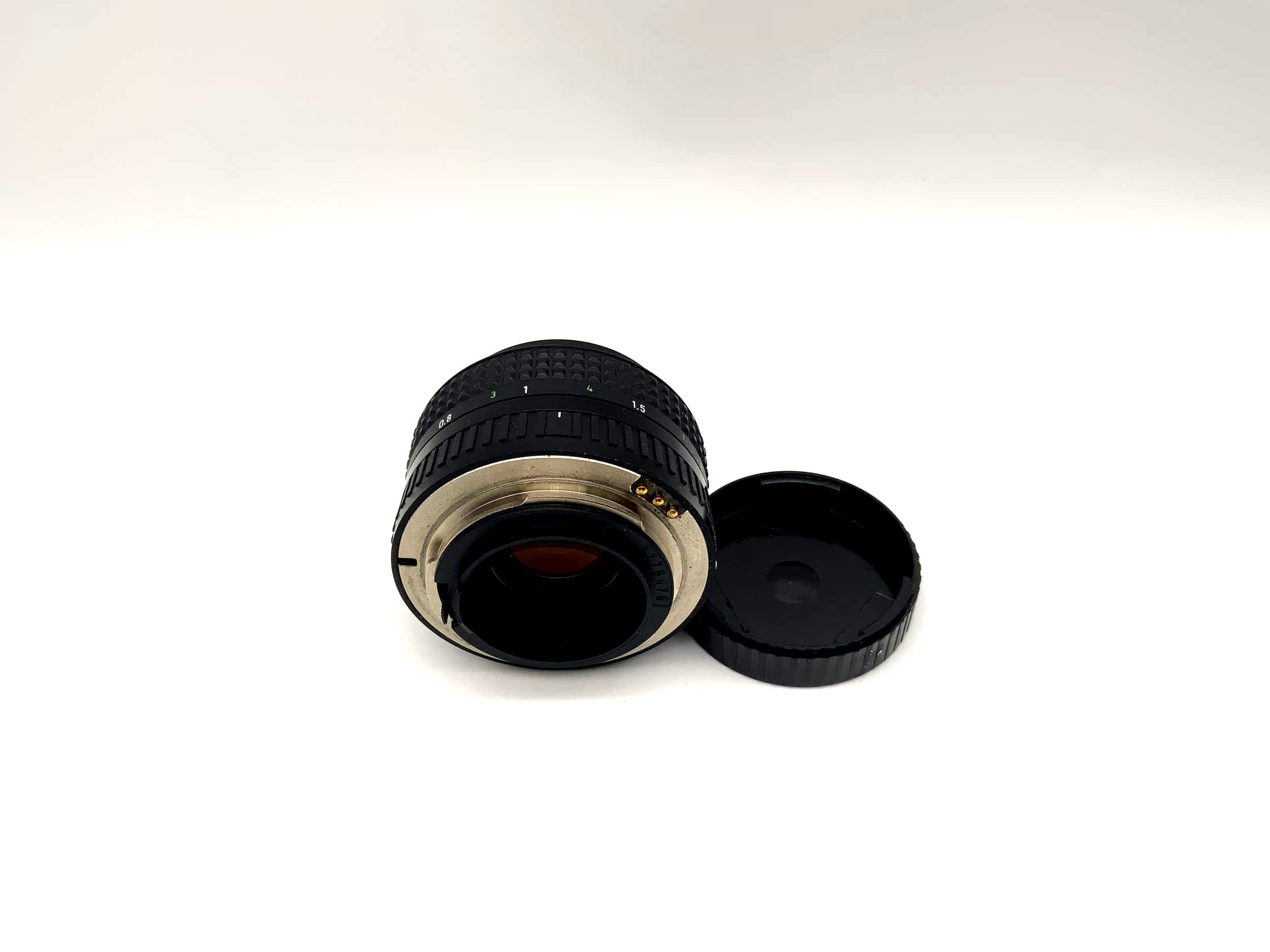 Objectif Praktica 50 mm 1:1.8 avec étui OVP (Praktica B)