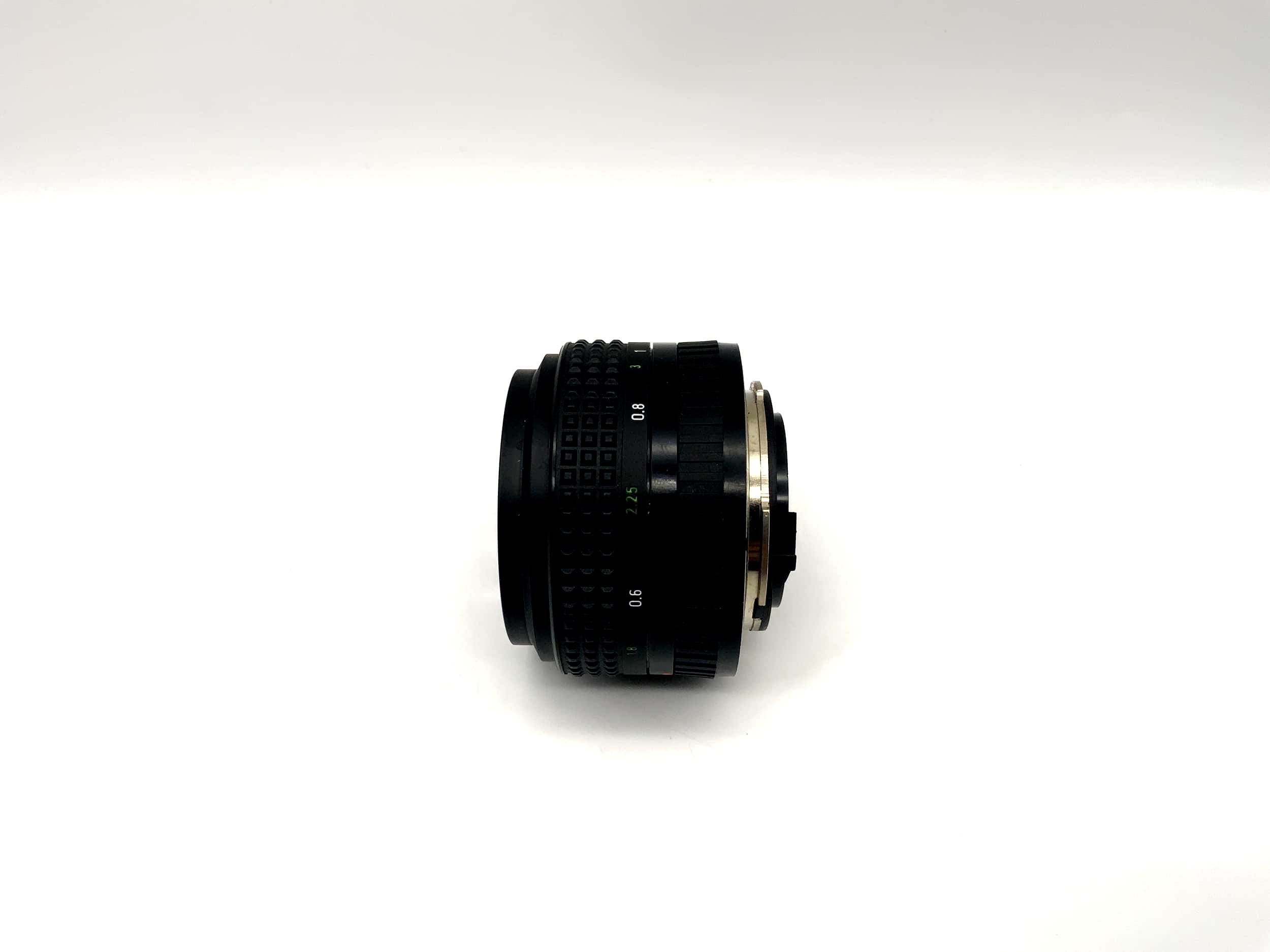 Objectif Praktica 50 mm 1:1.8 avec étui OVP (Praktica B)