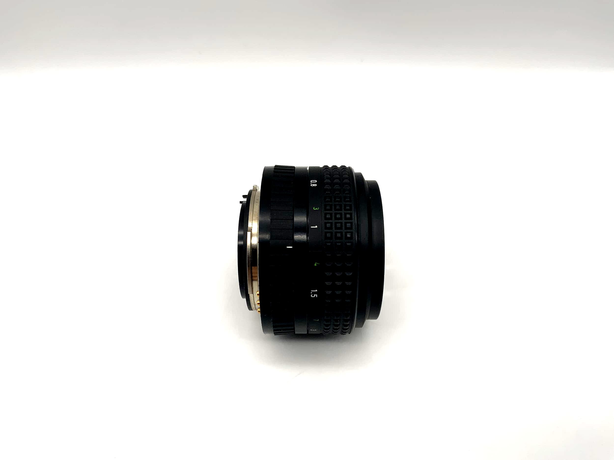 Objectif Praktica 50 mm 1:1.8 avec étui OVP (Praktica B)