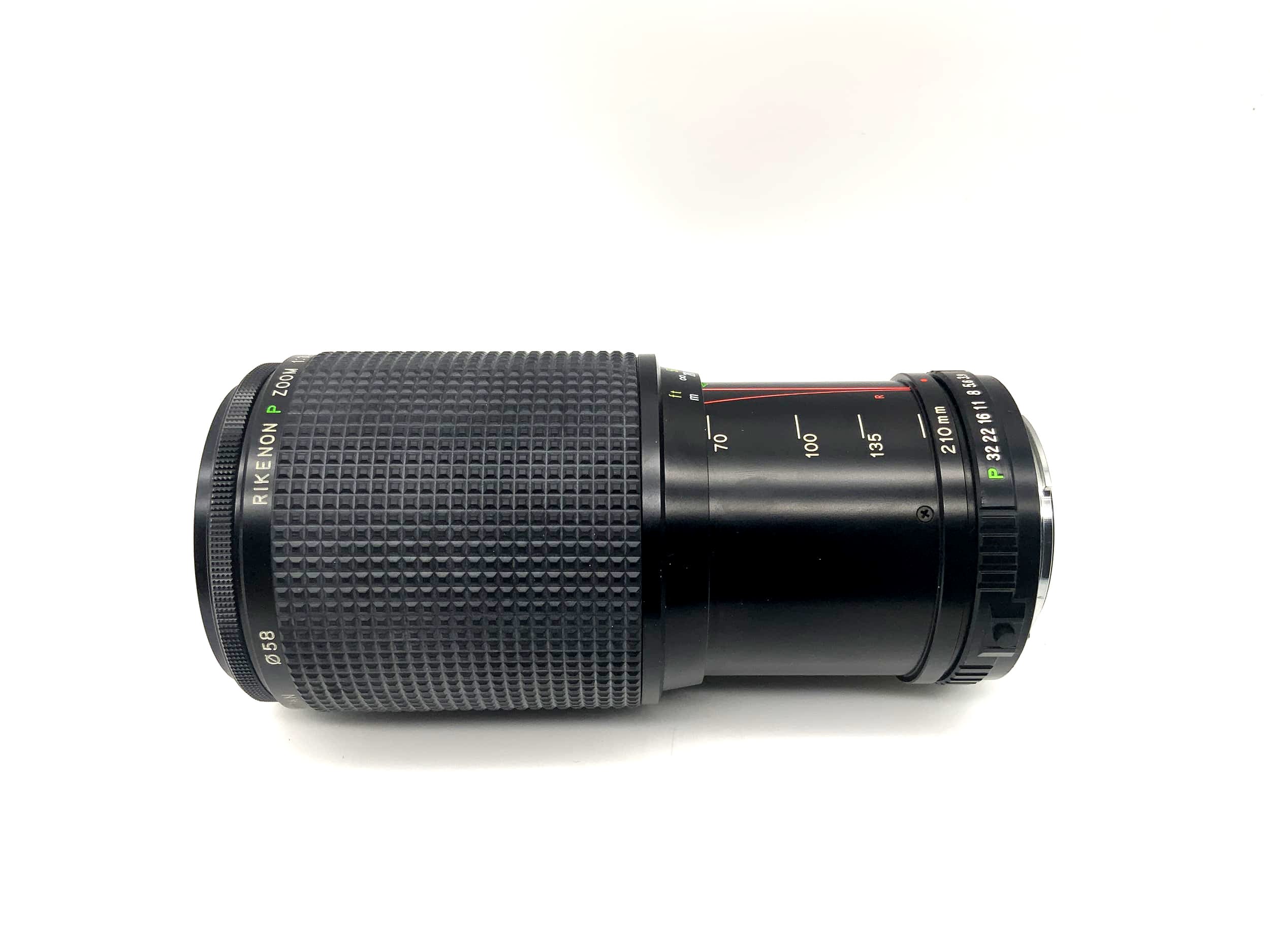 Objectif Ricoh 70-210mm 1:3.9 Rikenon P Zoom Macro pour appareil photo (Pentax K)