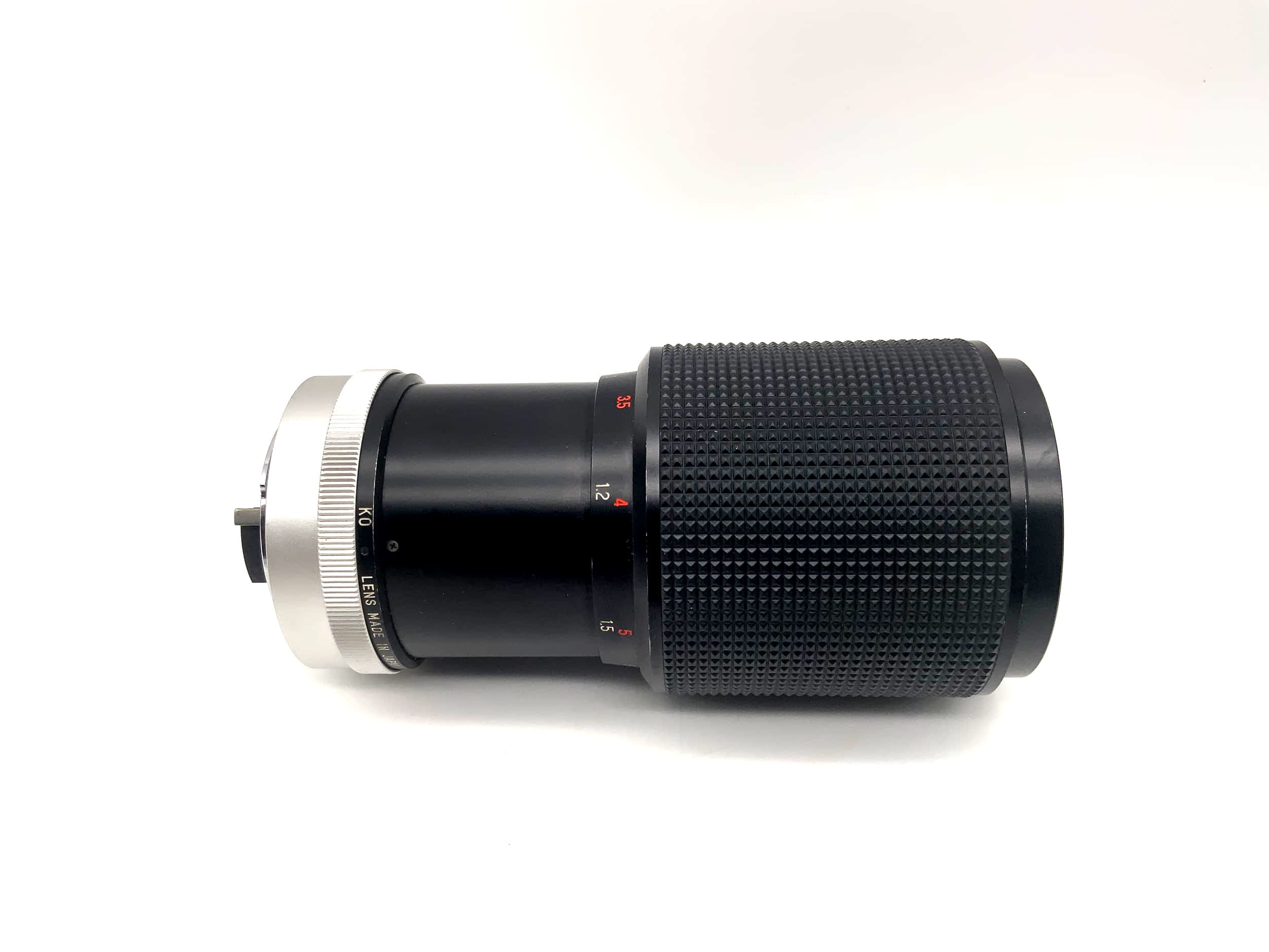 Objectif Panagor 80-200mm 1:3.8 PMC Auto Tele Zoom pour appareil photo (Konica AR)