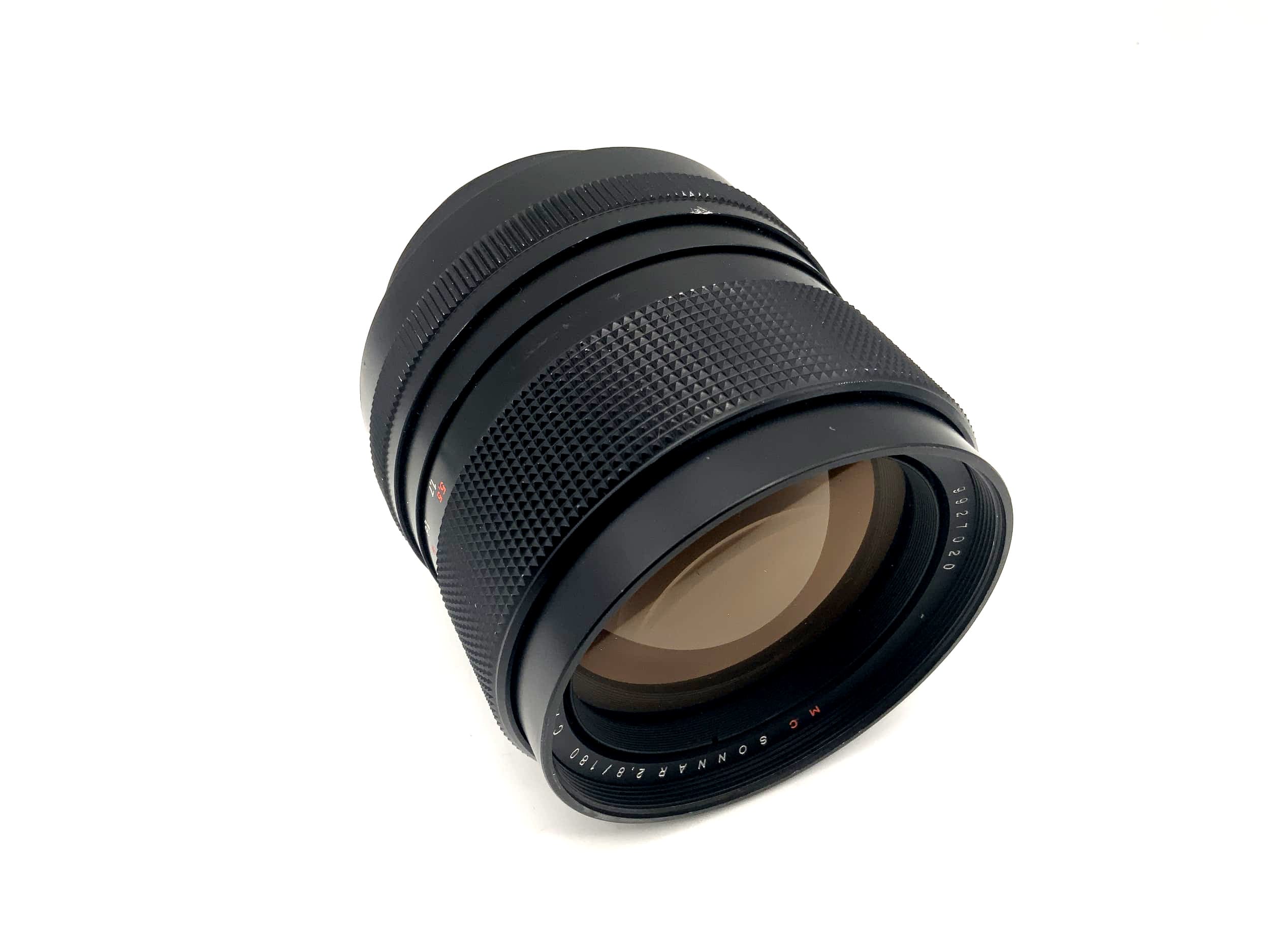 Objectif Carl Zeiss 180 mm 1:2.8 MC Sonnar multicouches (Pentacon Six)