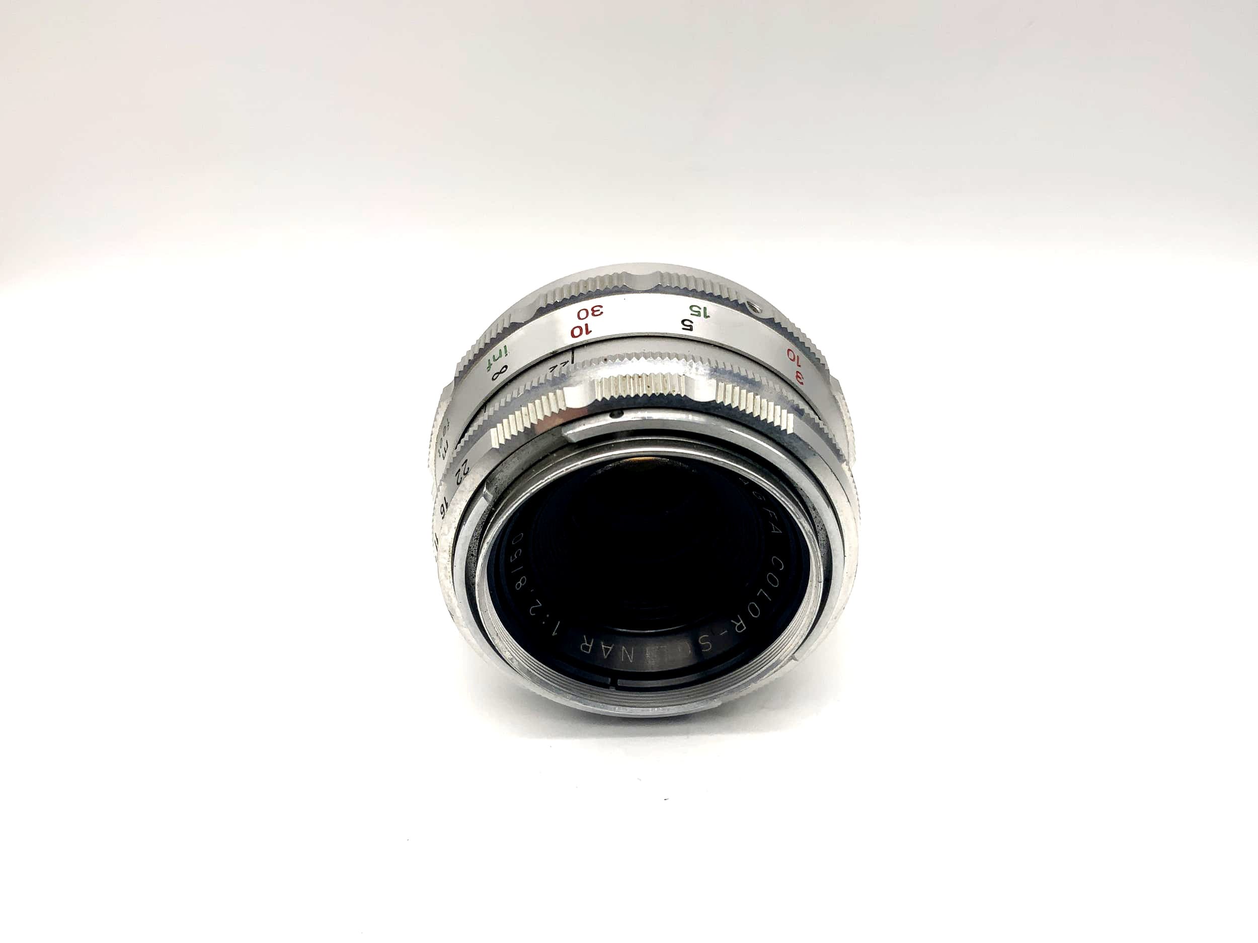 Agfa 50mm 1:2.8 Lens Color-Solinar Camera Lens (for Ambi-Silette)