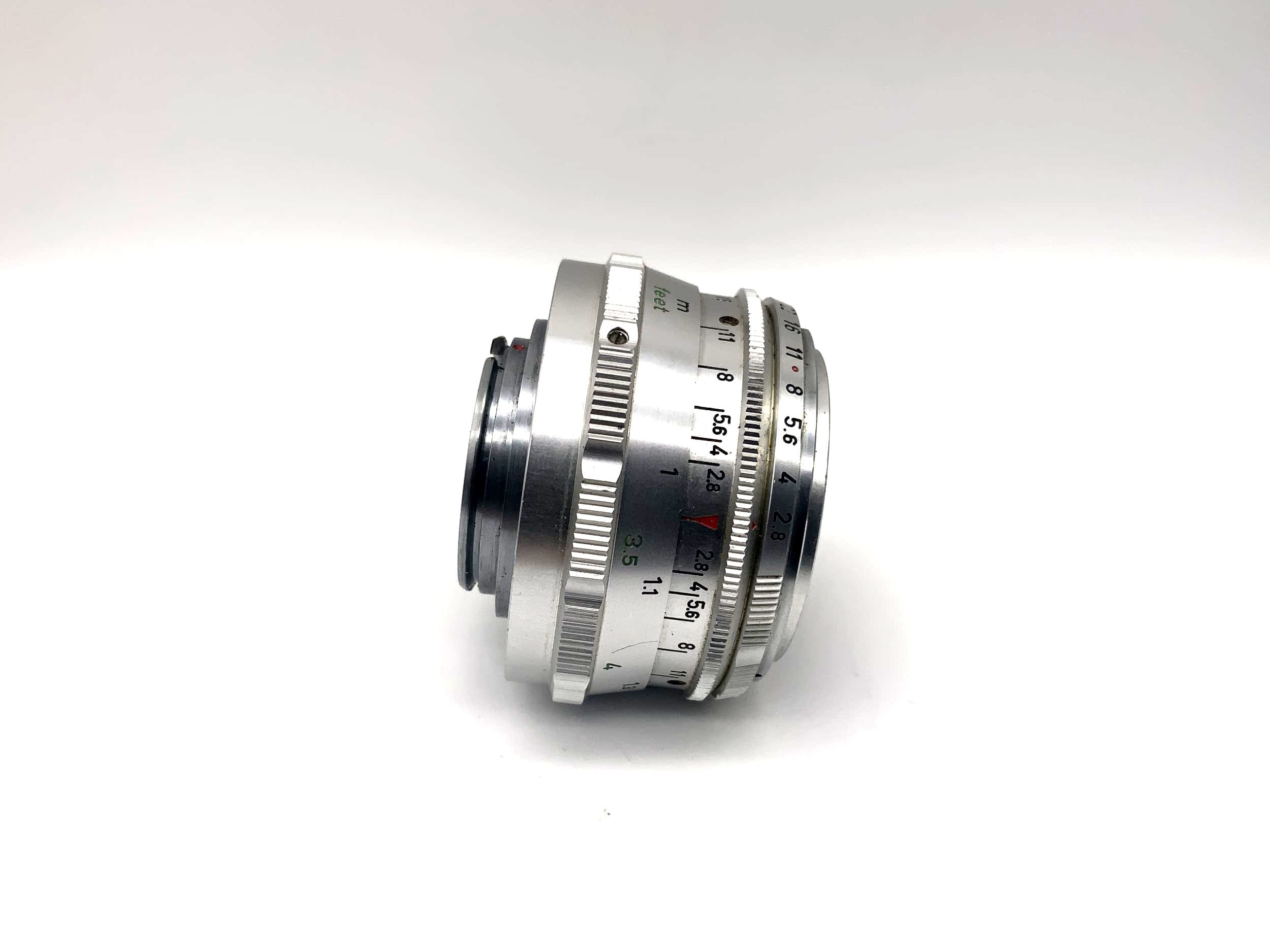 Agfa 50mm 1:2.8 Lens Color-Solinar Camera Lens (for Ambi-Silette)