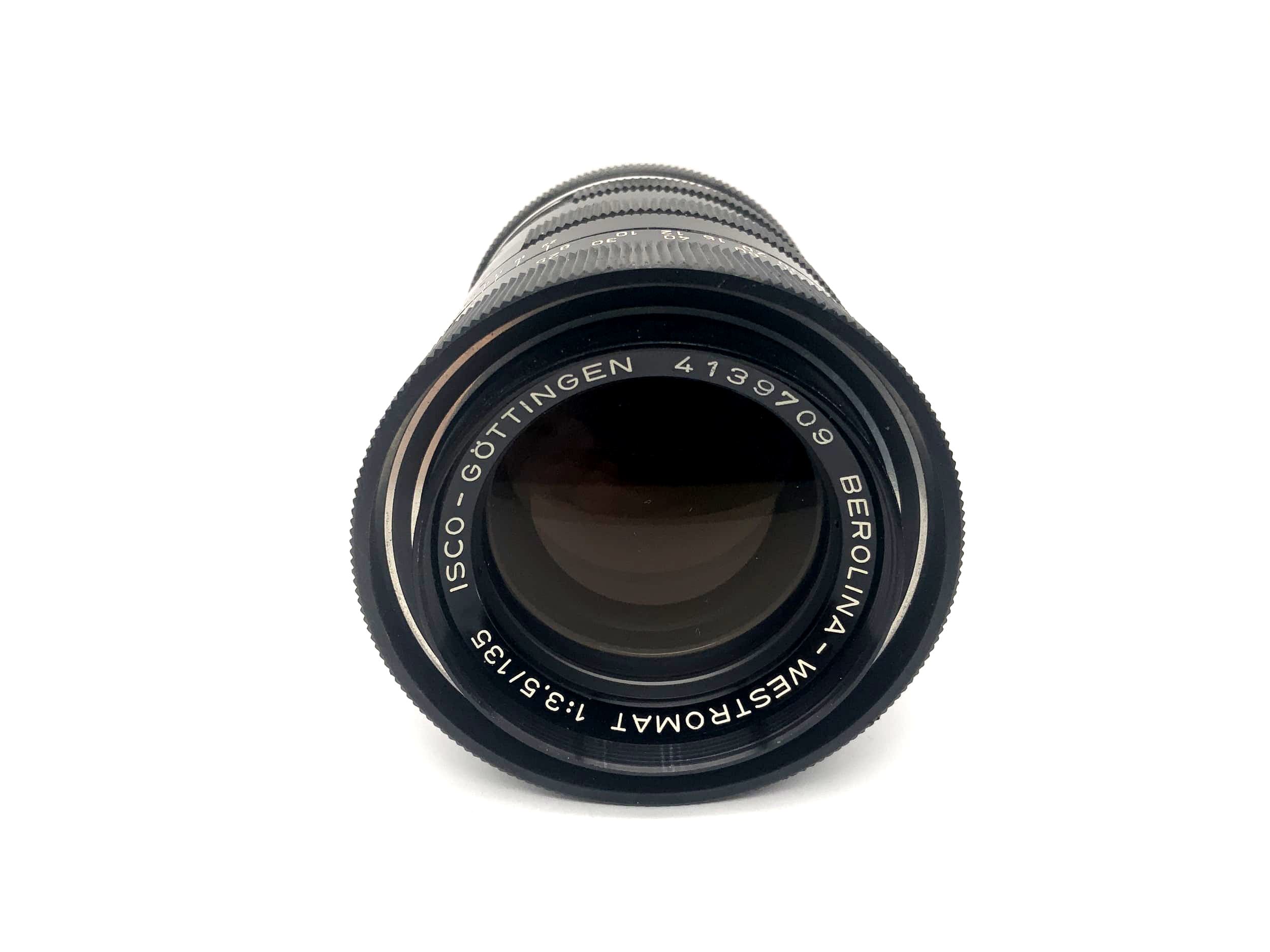 Objectif Isco Göttingen 135 mm 1:3,5 Objectif d'appareil photo Berolina-Westromat (M42)