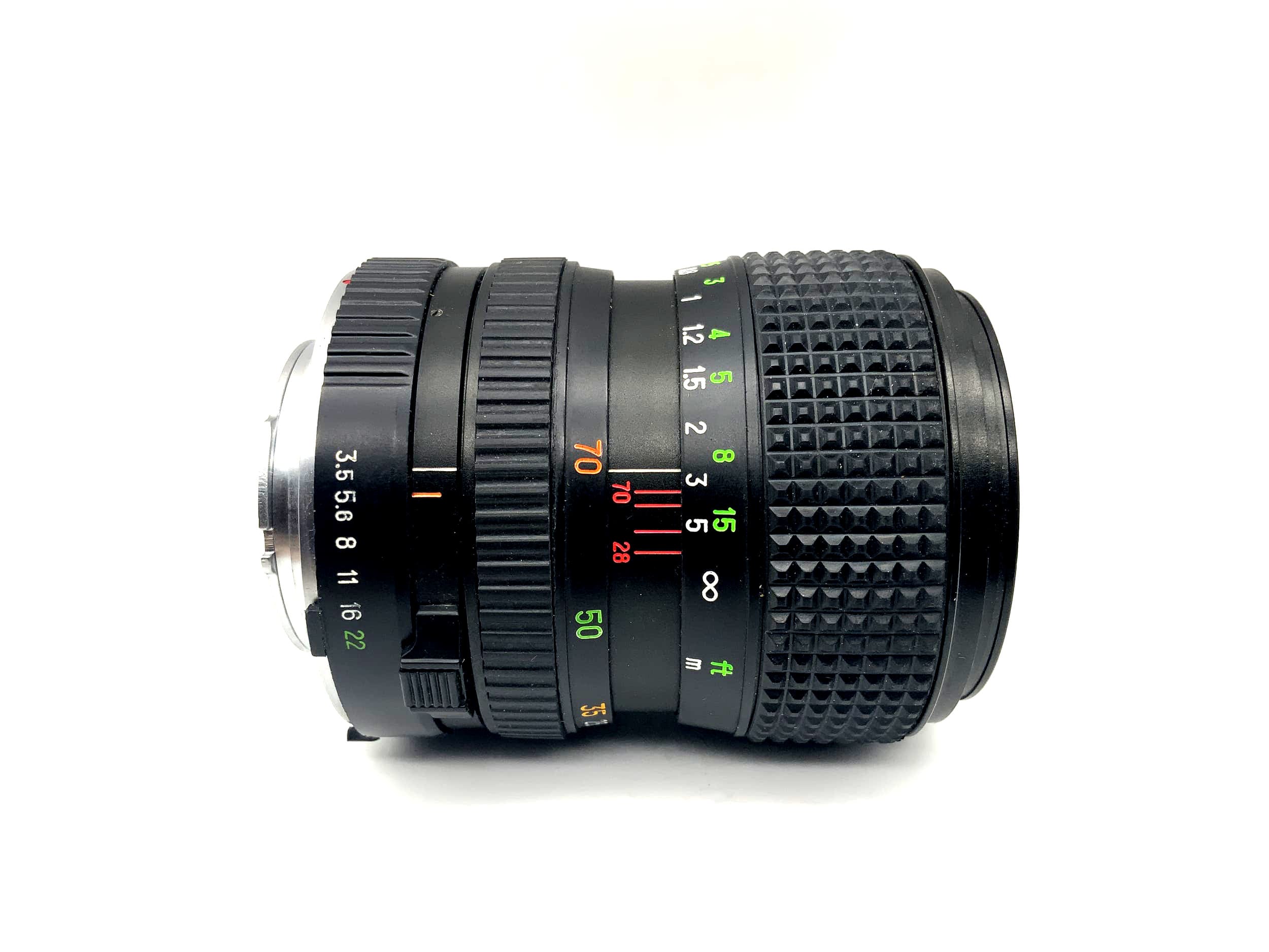 Objectif macro zoom Seagull 28-70mm 1:3.5-4.5 MC (Minolta MD)