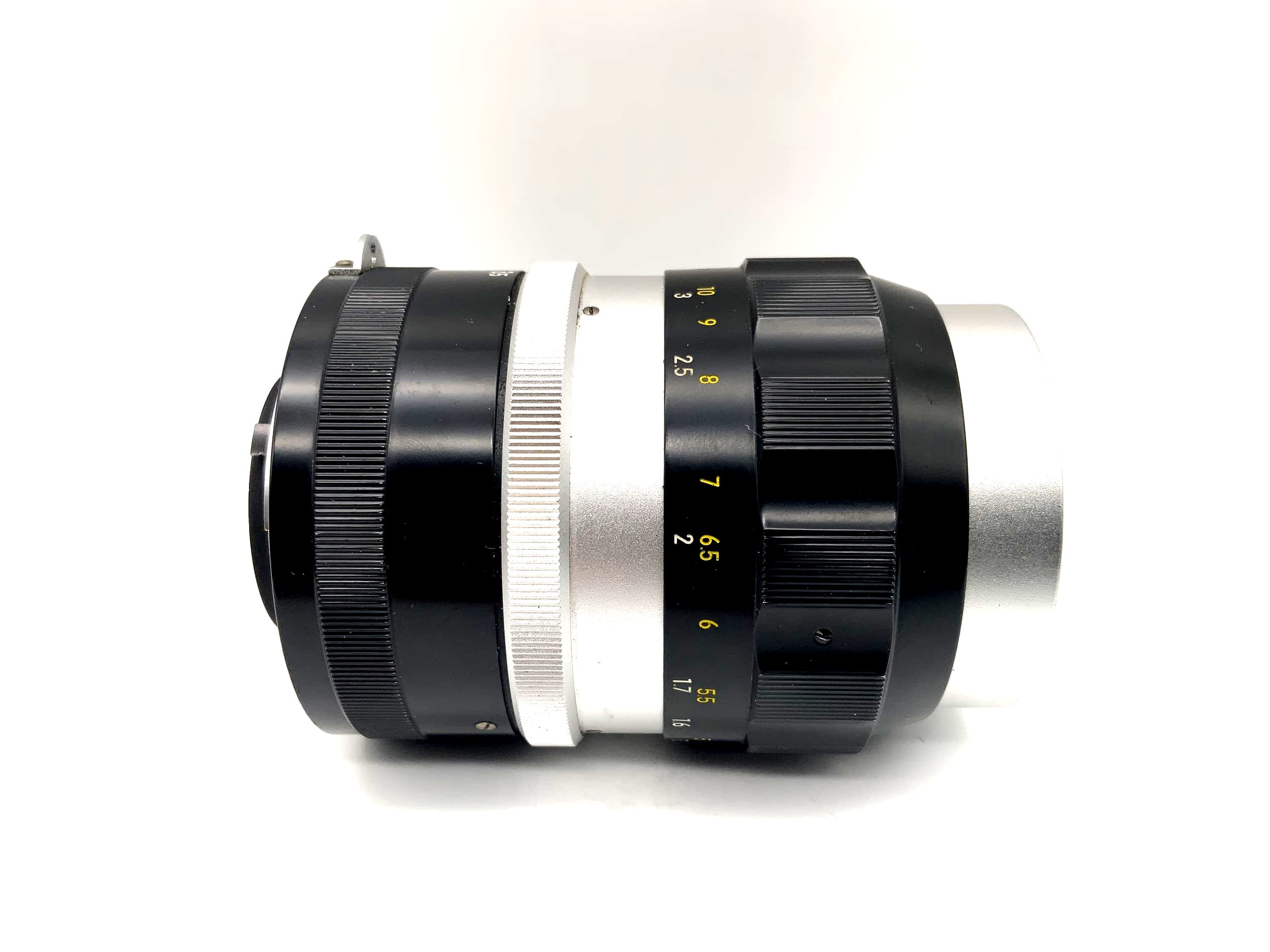 Nippon Kogaku 135mm 1:3.5 Lens Nikkor-Q Car Camera Camera Lens (Nikon F)