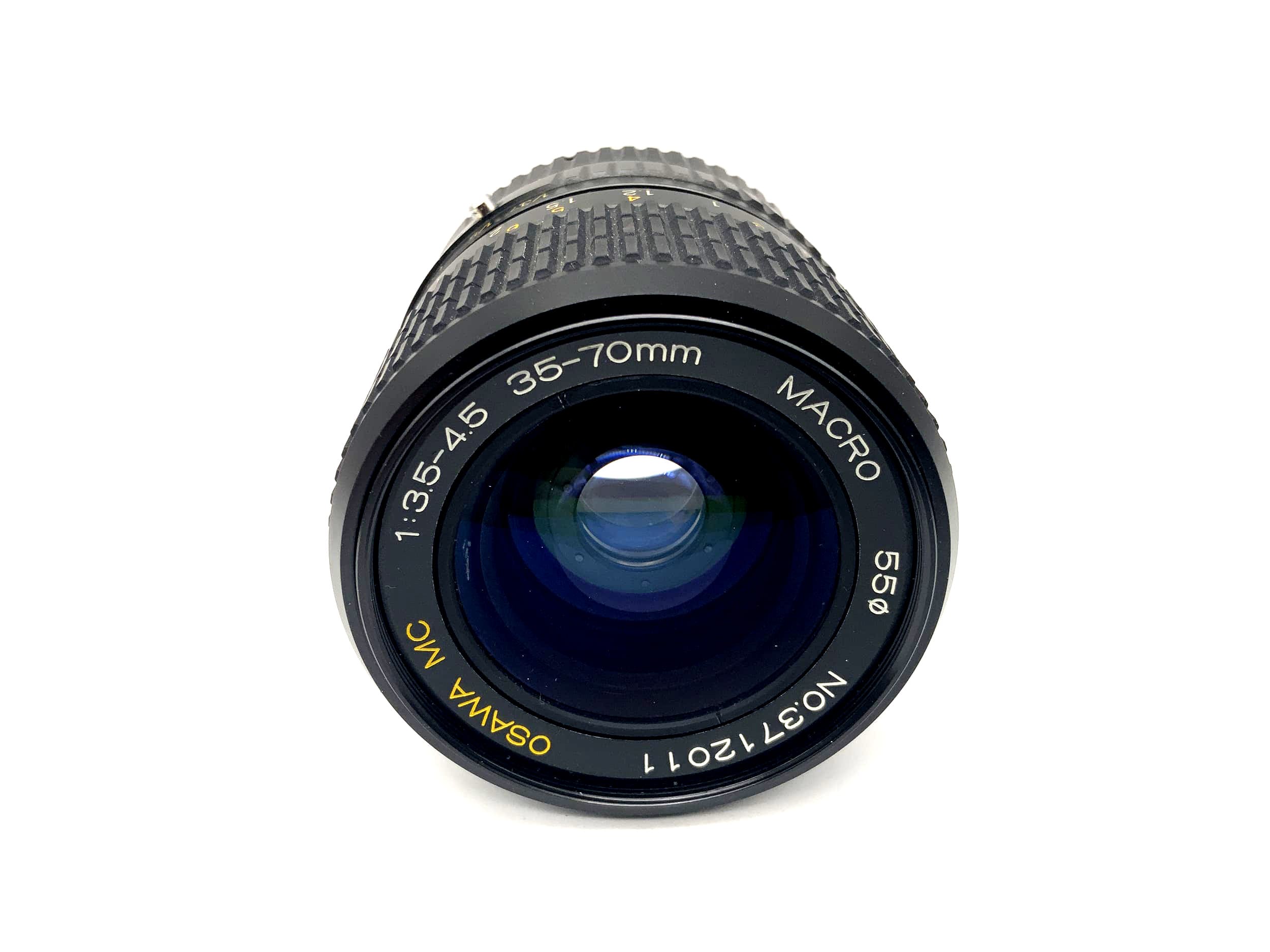 Objectif Osawa 35-70mm 1:3.5-4.5 MC Macro Multi Coated Camera Lens (Minolta MD)
