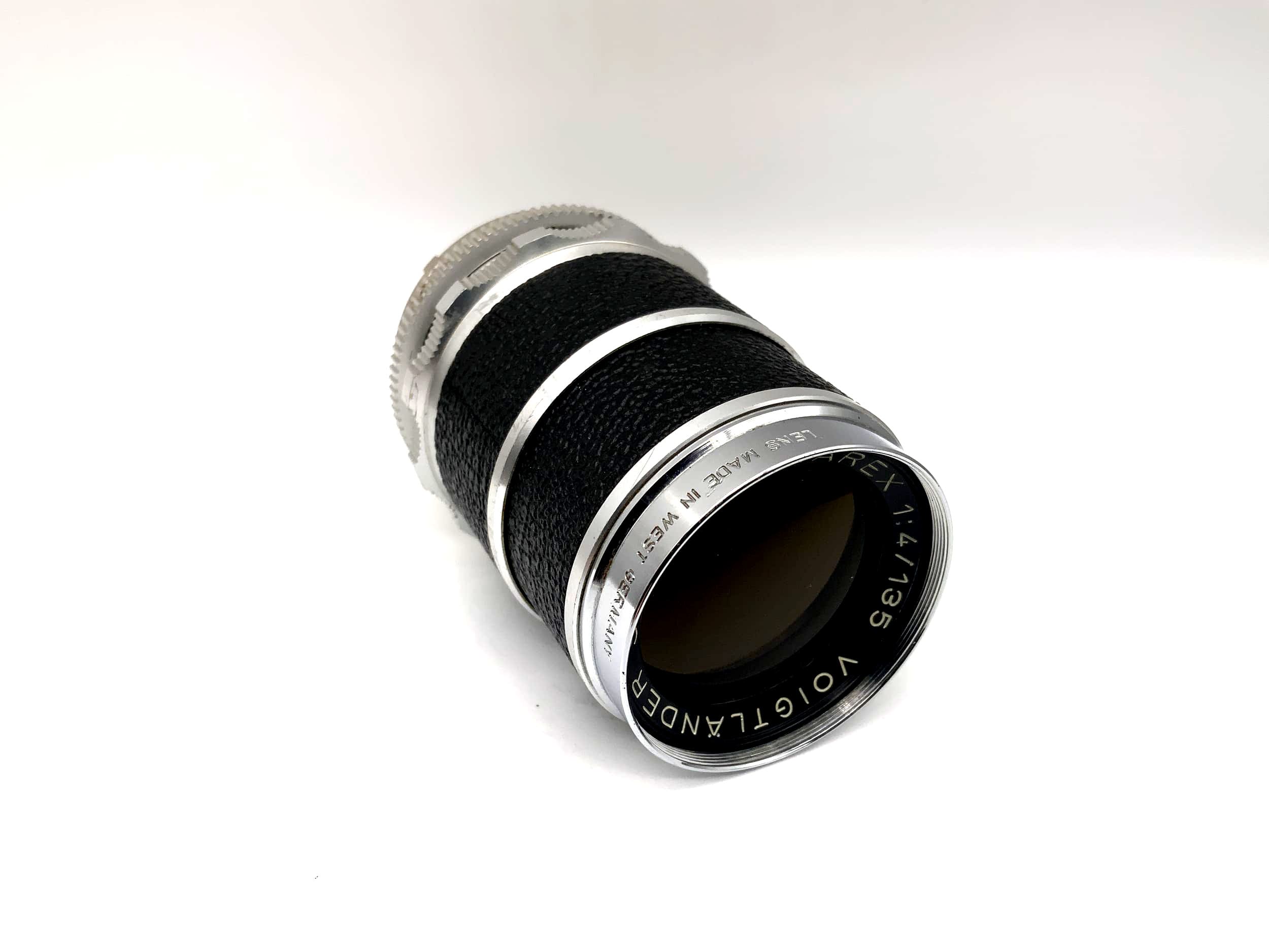 Objectif Voigtländer 135 mm 1:4 Super Dynarex Compur (DKL Bessamatic)