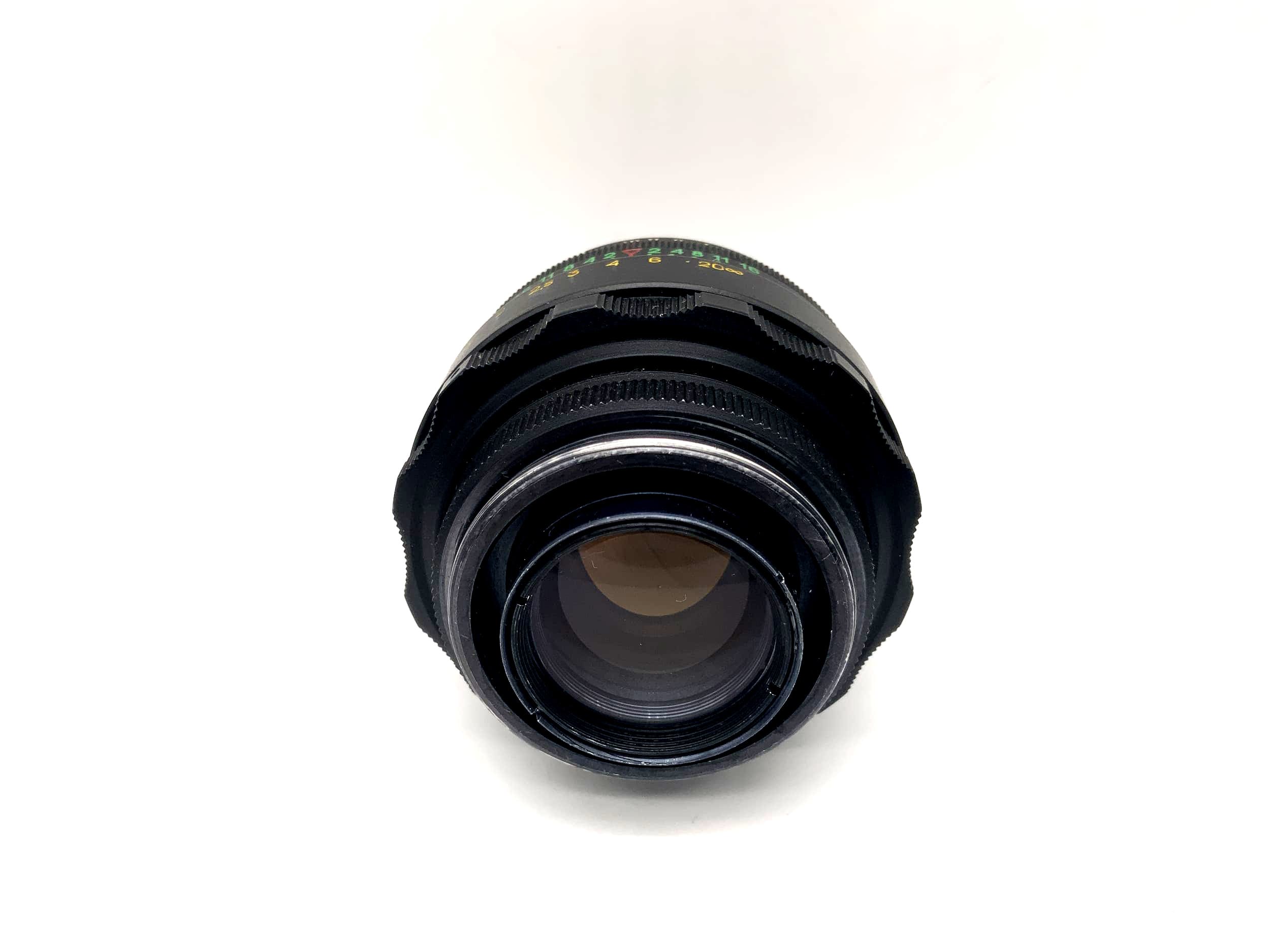 Objectif Zenit 58 mm 1:2 pour appareil photo Helios-44-2 (M42)