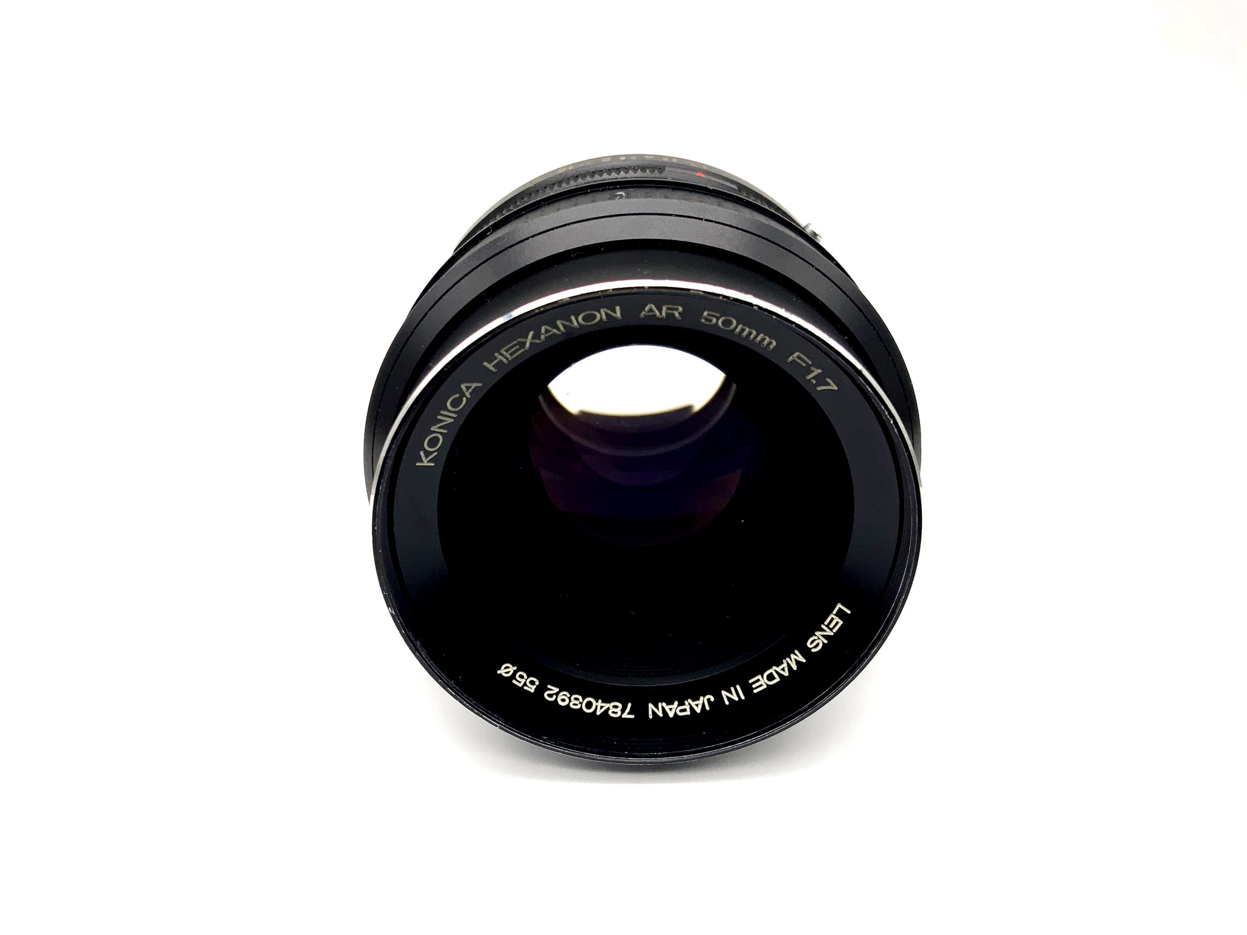 Konica 50mm 1:1.7 Lens Hexanon AR Camera Camera Lens (Konica AR)
