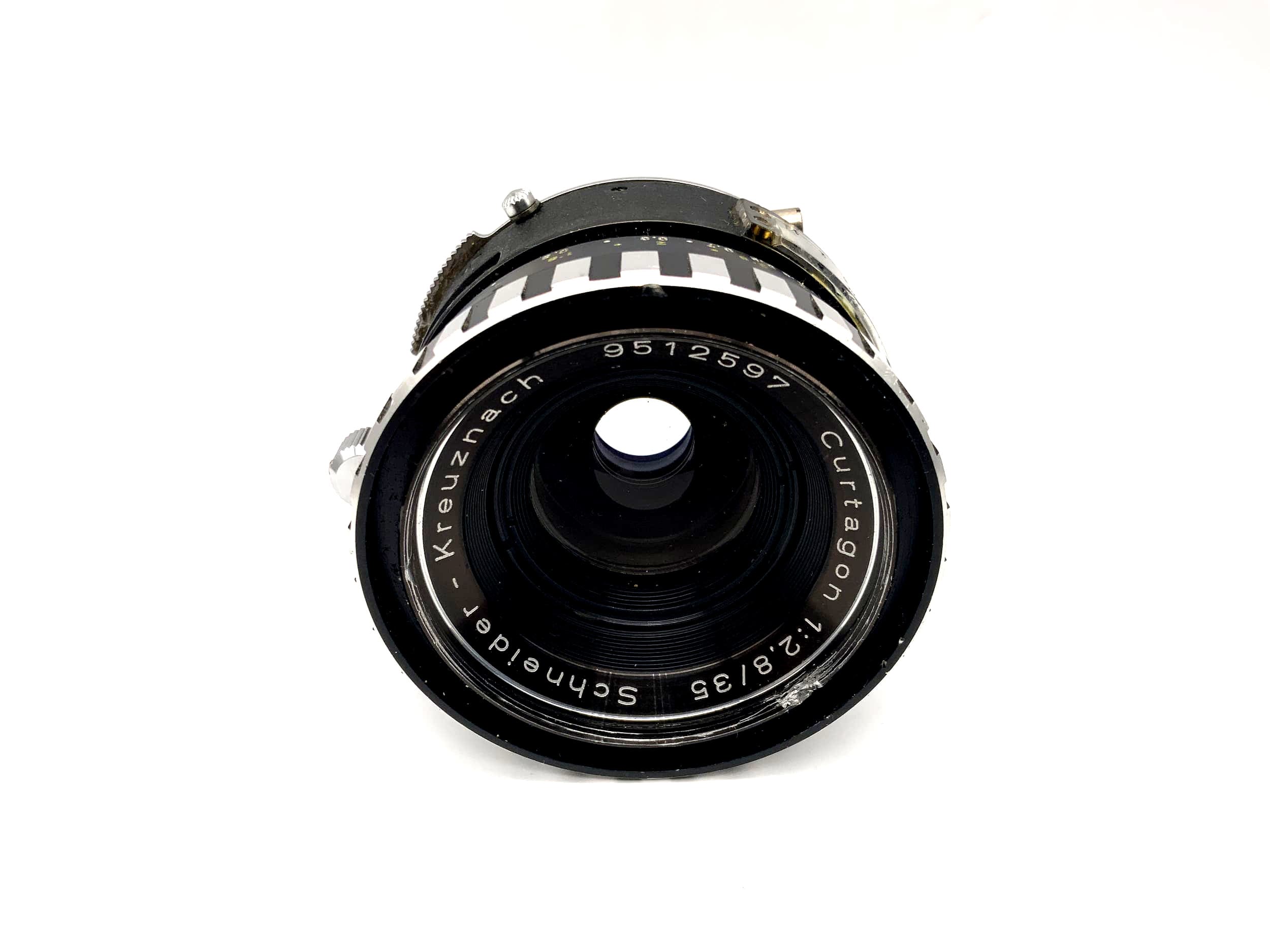 Objectif de caméra Schneider Kreuznach 35 mm 1:2,8 Curtagon Zebra (M42)