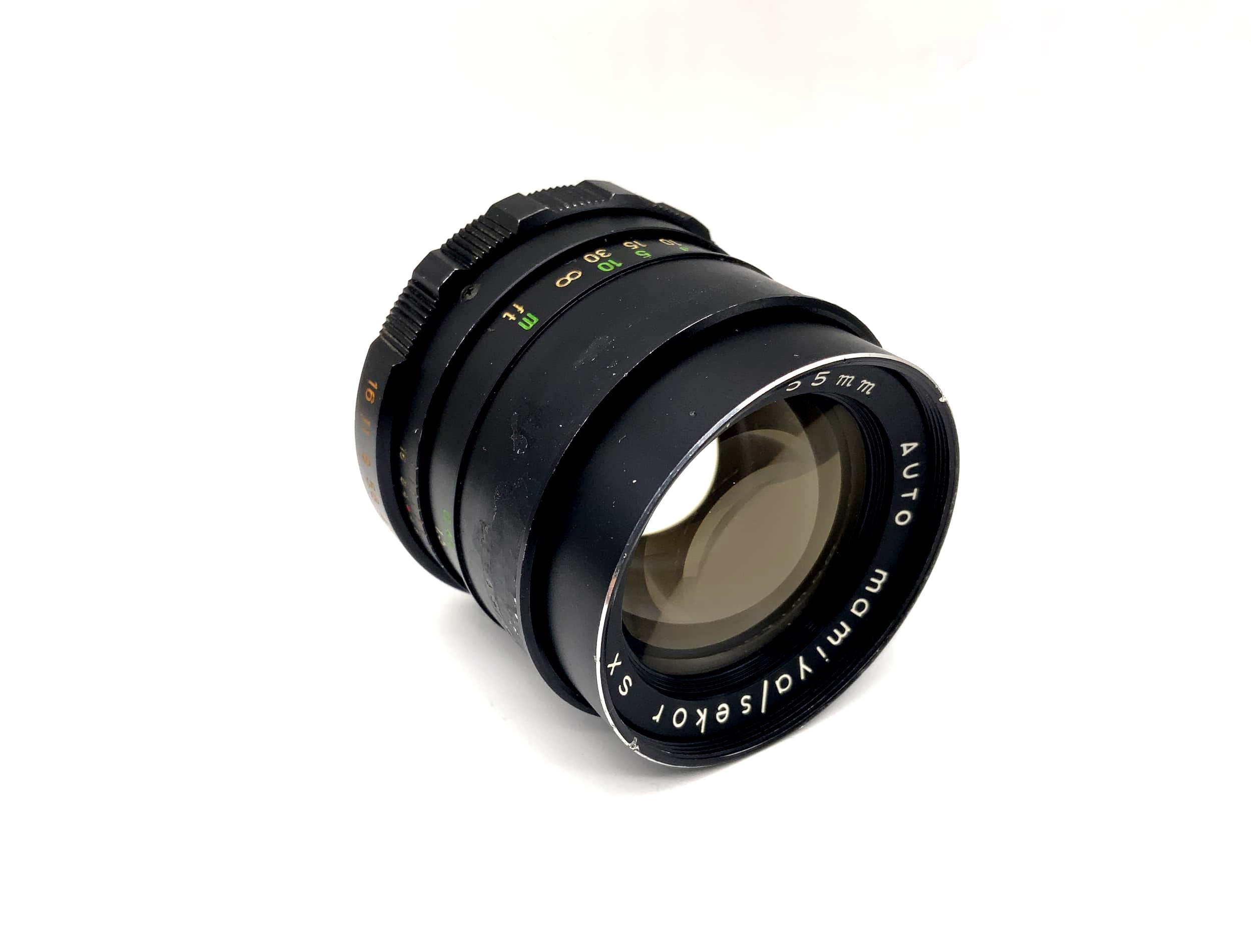 Objectif Mamiya 55 mm 1:1.4 Auto mamiya/sekor sx Objectif de caméra Thorium (M42)