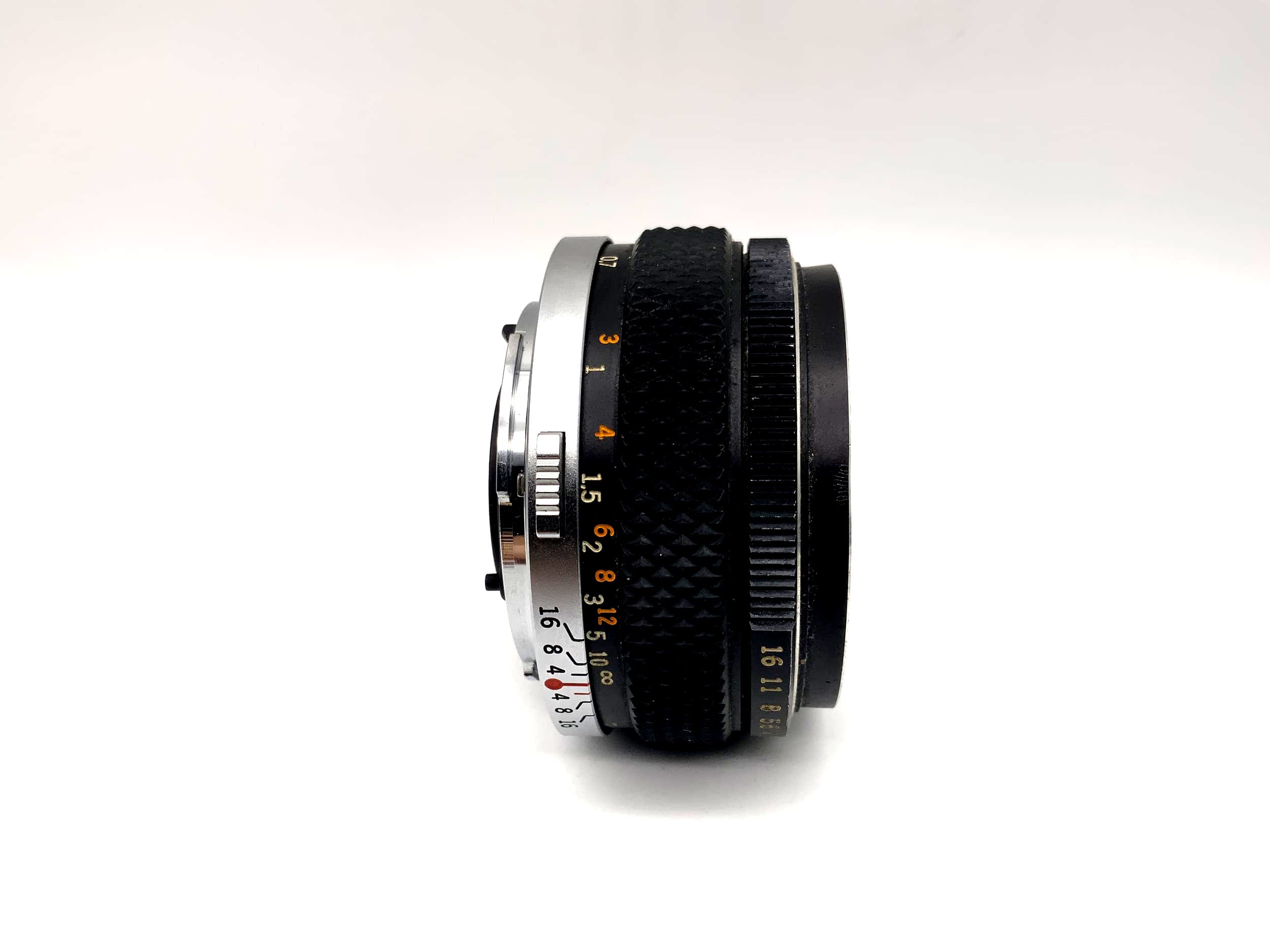 Objectif Olympus 50 mm 1:1,8 Système Auto-S OM Objectif d'appareil photo F.Zuiko (Olympus OM)