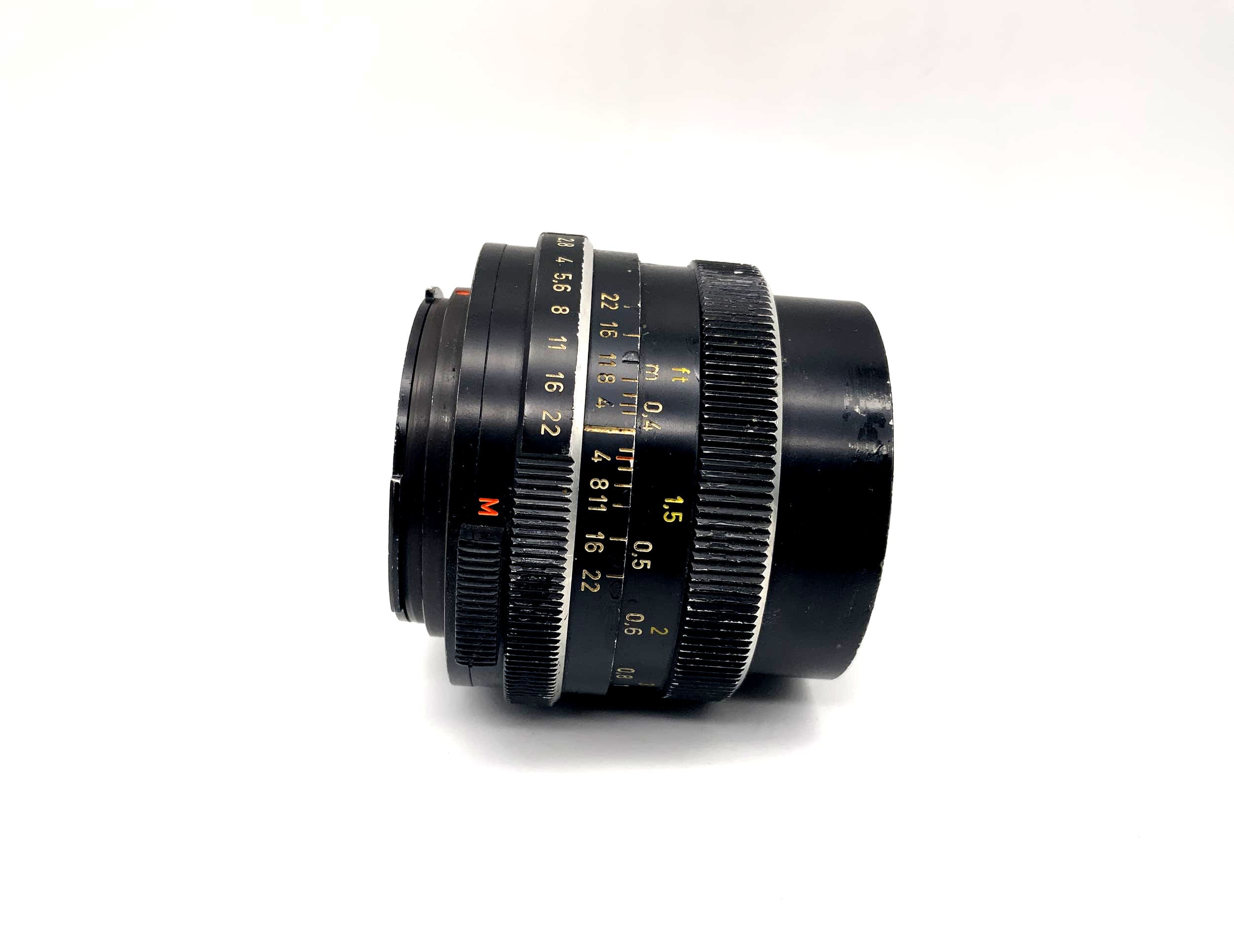 Objectif Carl Zeiss 35 mm f/2.8 Distagon (Rollei QBM) Lire le texte