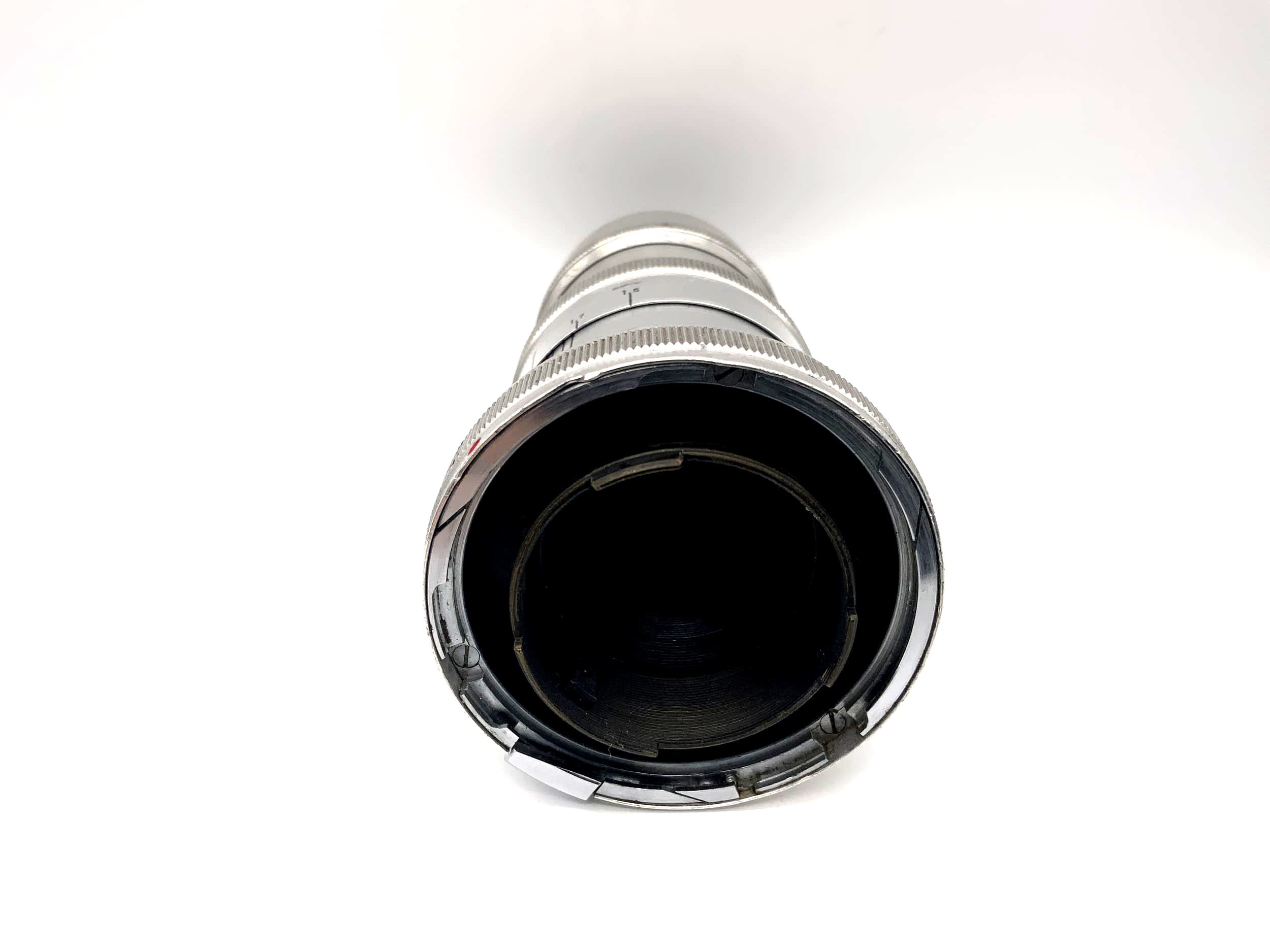 Objectif Carl Zeiss 135 mm f/4 Sonnar pour appareil photo (Contax RF) Lire le texte