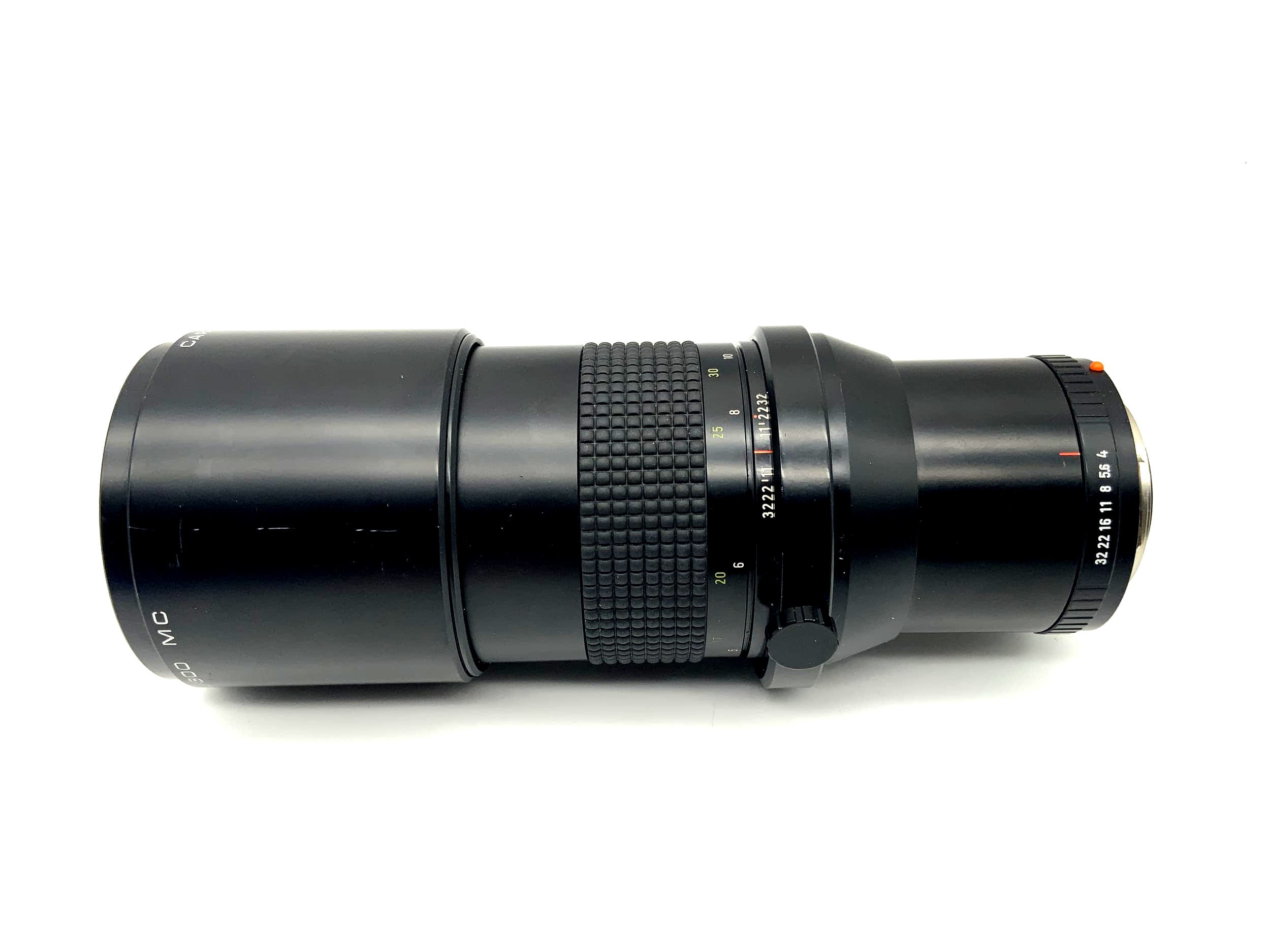 Objectif Carl Zeiss 300 mm f/4 MC Praktica (Praktica B) - Lire le texte