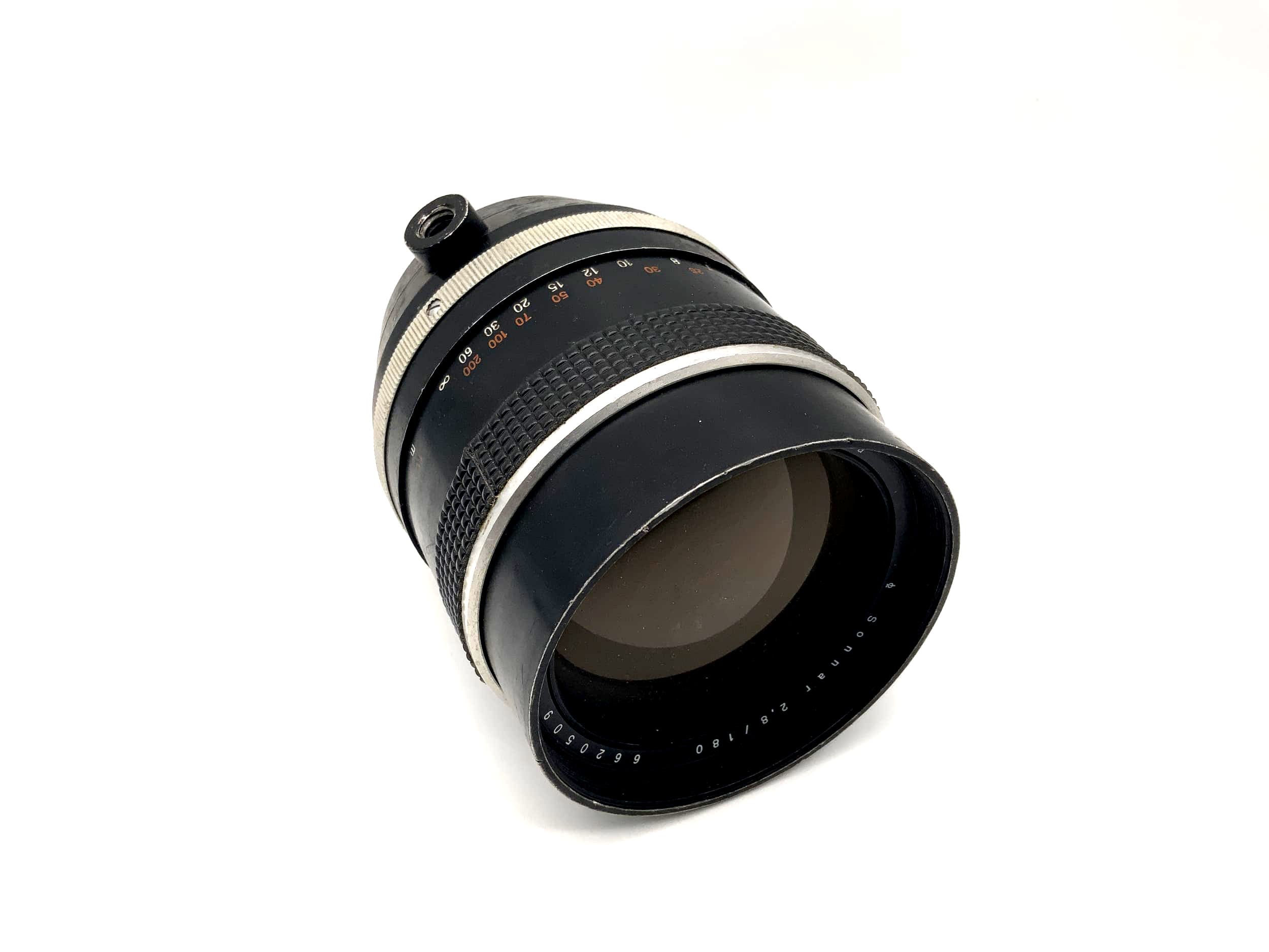 Objectif Carl Zeiss 180 mm 1:2.8 Sonnar (Pentacon Six) !Champignon!