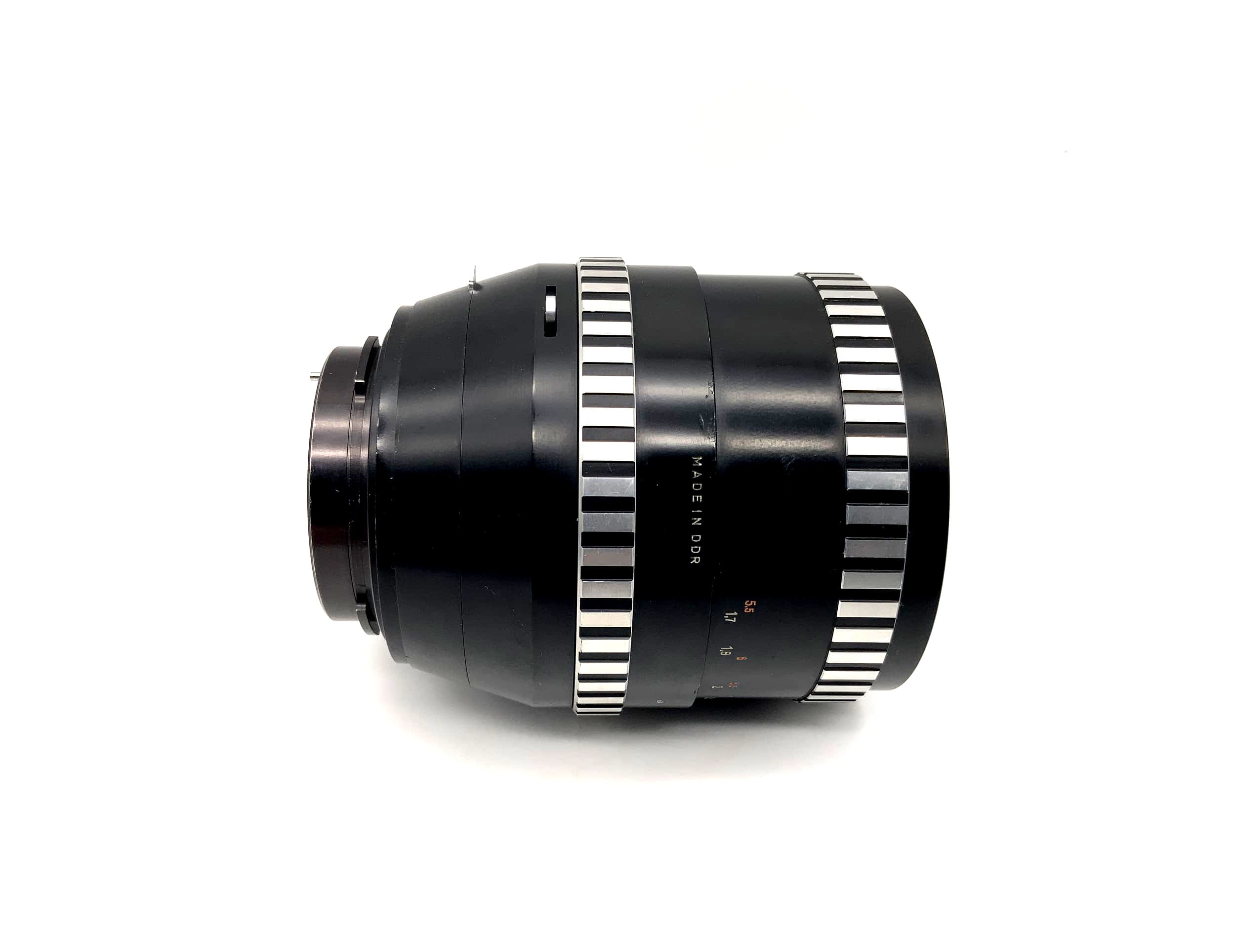 Objectif Carl Zeiss 180 mm 1:2.8 Sonnar Zebra (Pentacon Six) !Champignon!