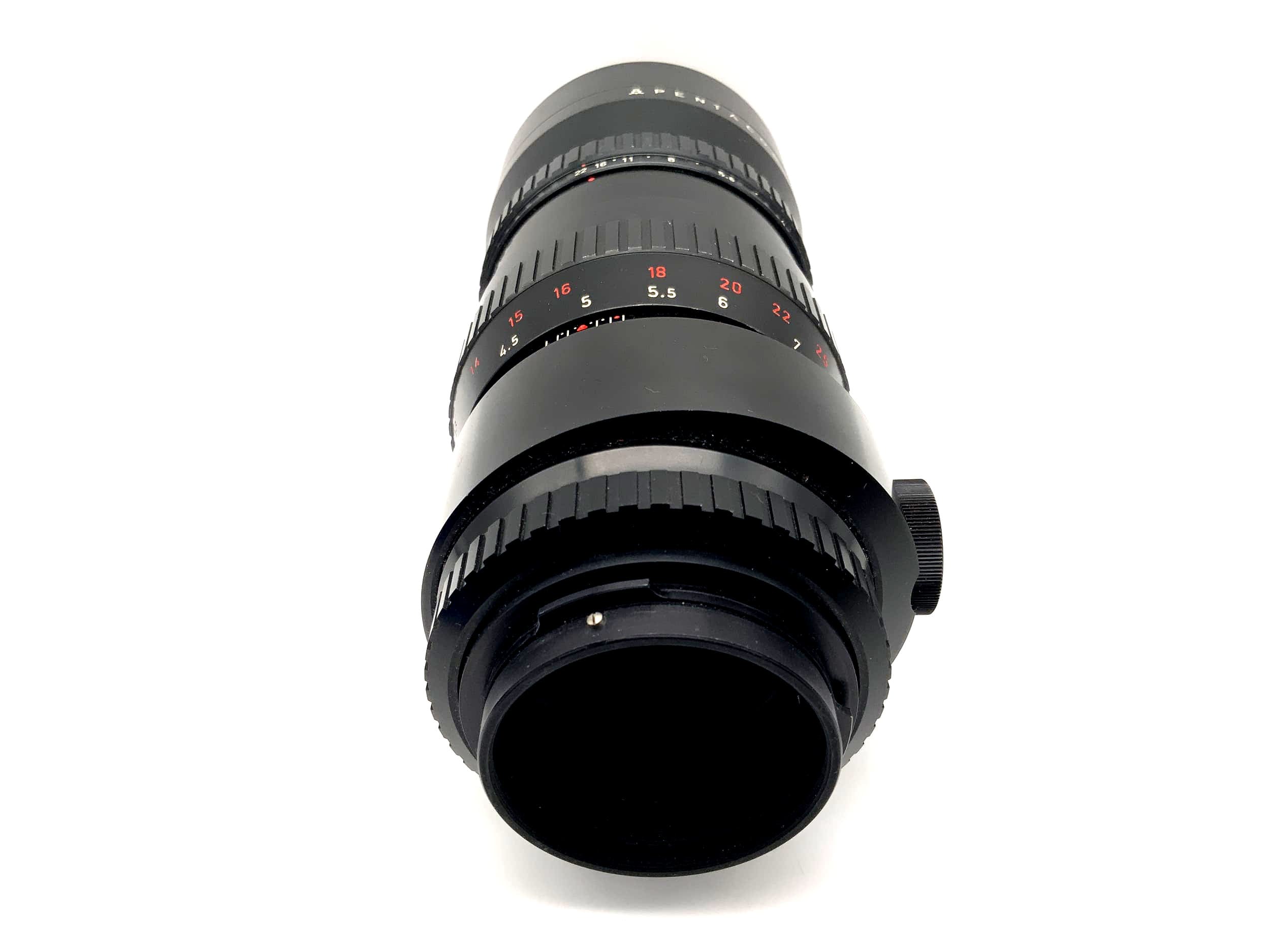Objectif Pentacon 300 mm 1:4 à 19 lamelles, également connu sous le nom d'objectif Orestegor (Pentacon Six) !Brouillard !