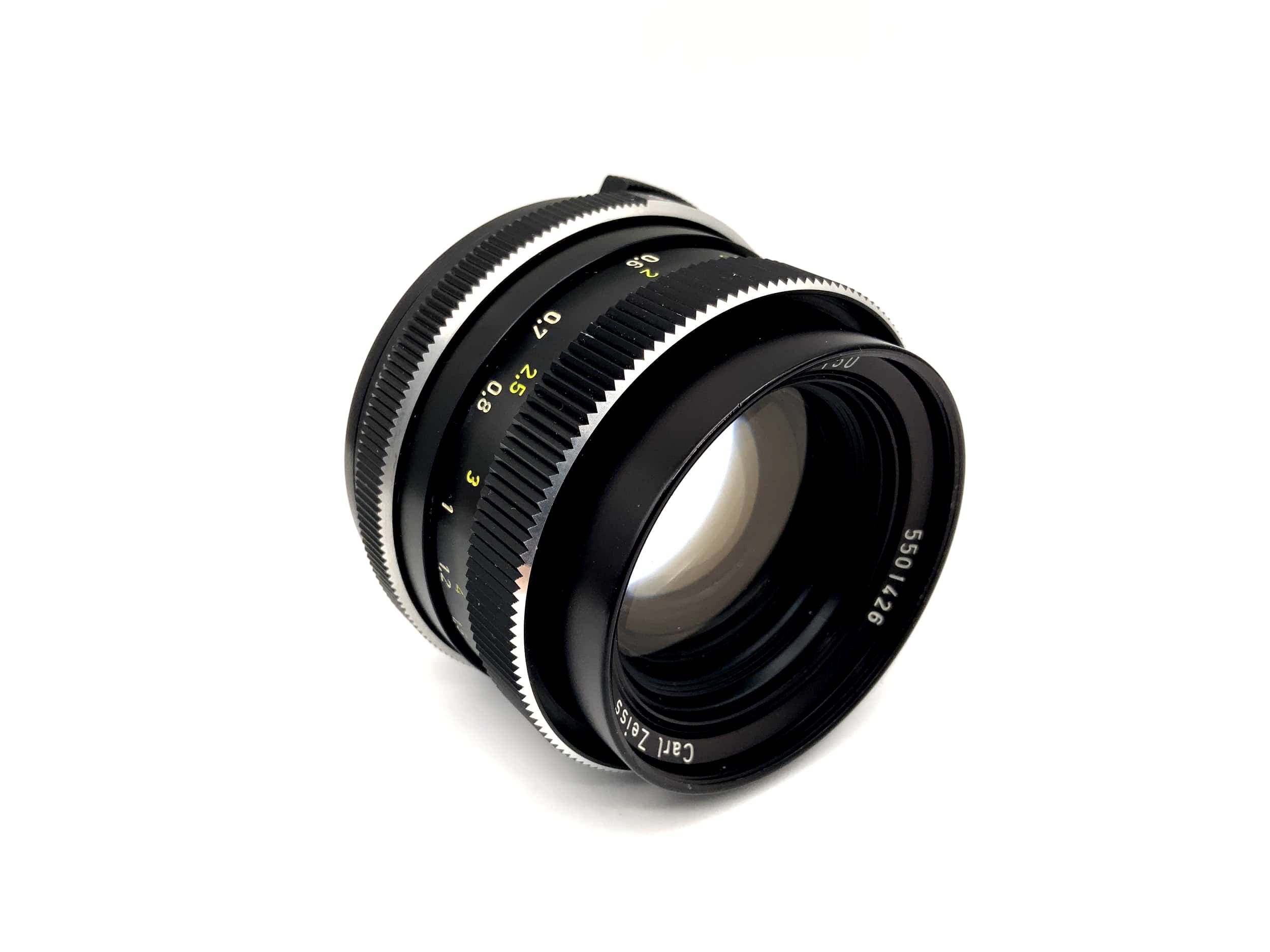 Objectif Carl Zeiss 50 mm 1:1.8 Planar (Rollei QBM) !Brouillard!