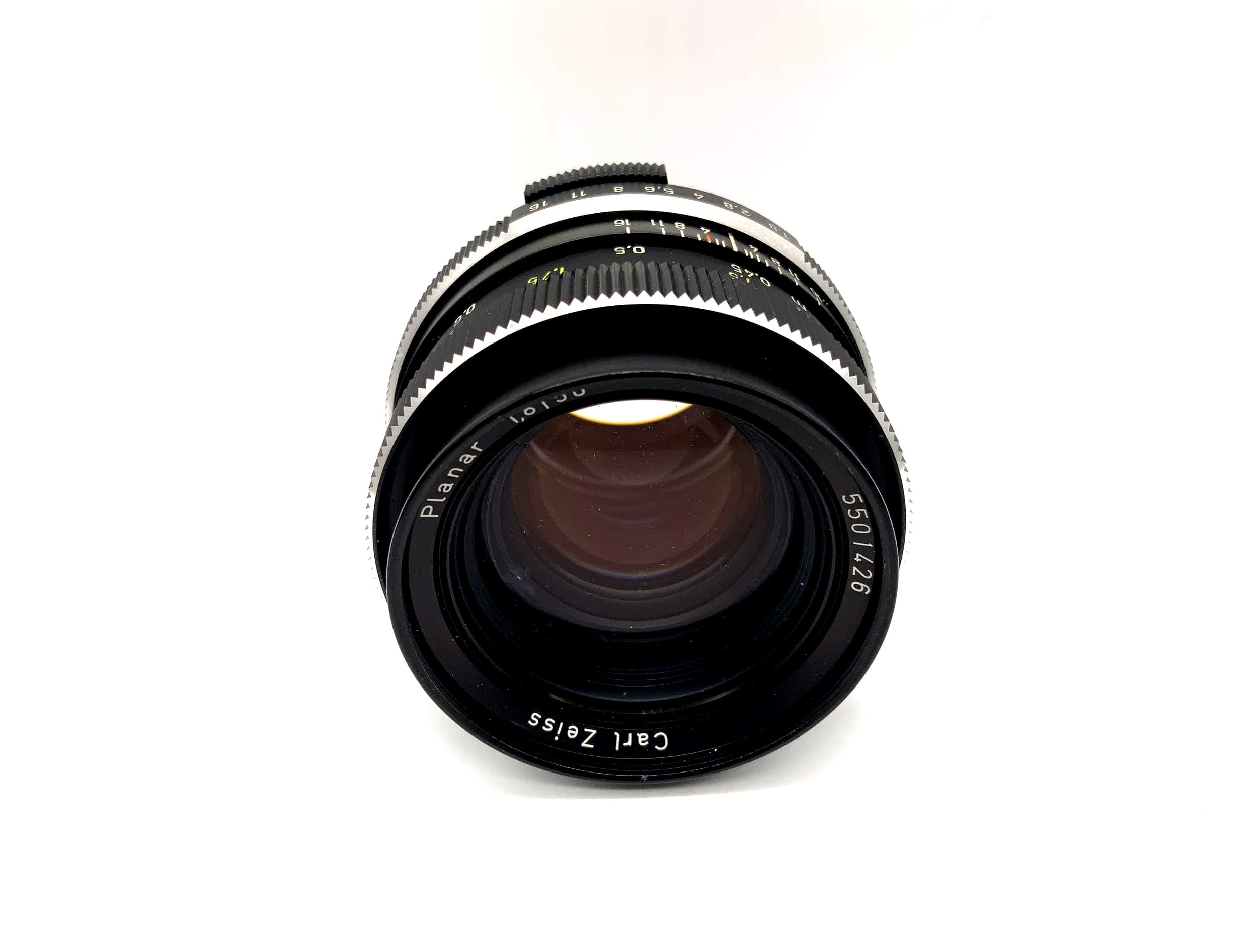 Objectif Carl Zeiss 50 mm 1:1.8 Planar (Rollei QBM) !Brouillard!