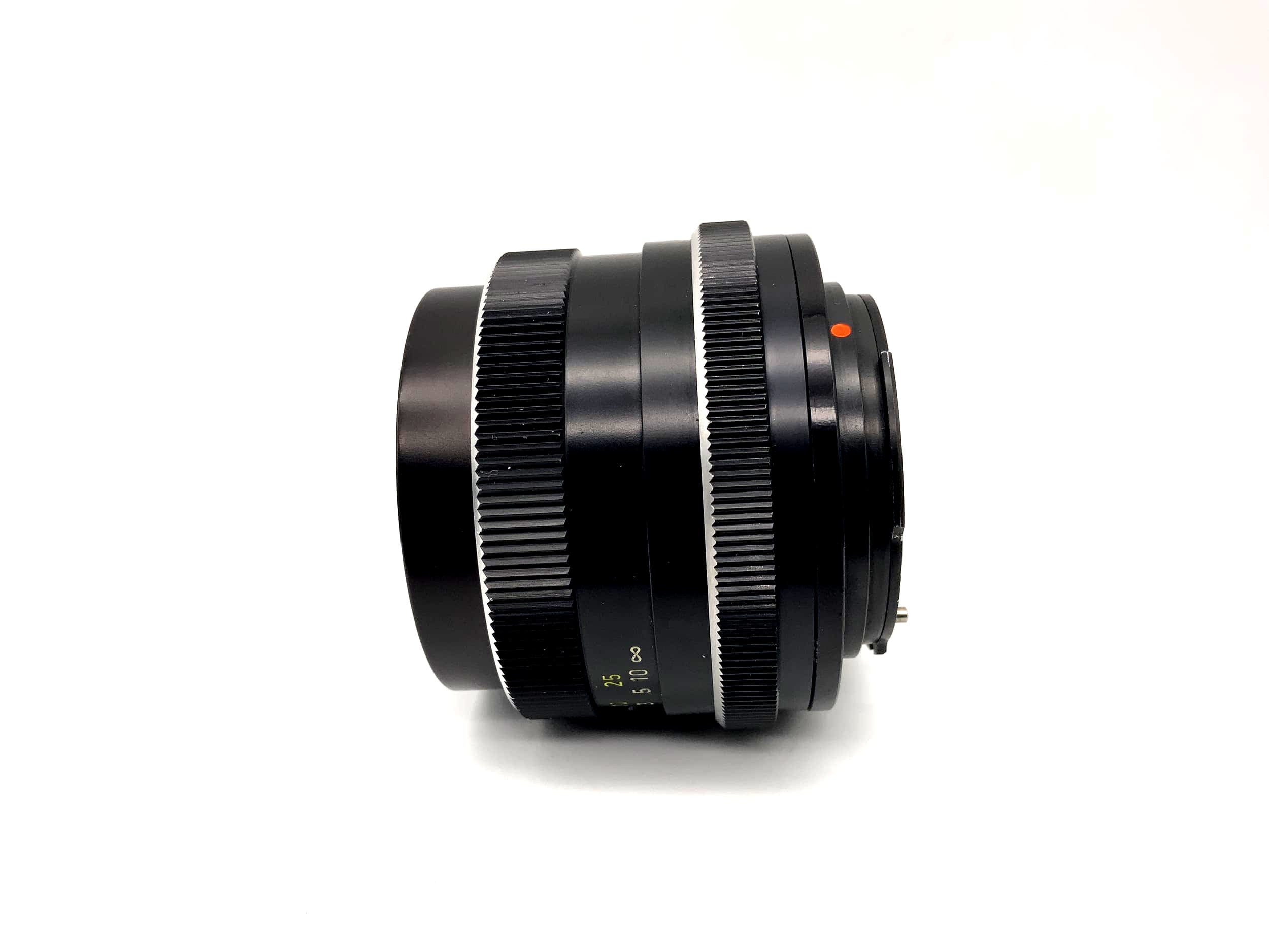 Objectif Carl Zeiss 50 mm 1:1.8 Planar (Rollei QBM) !Brouillard!