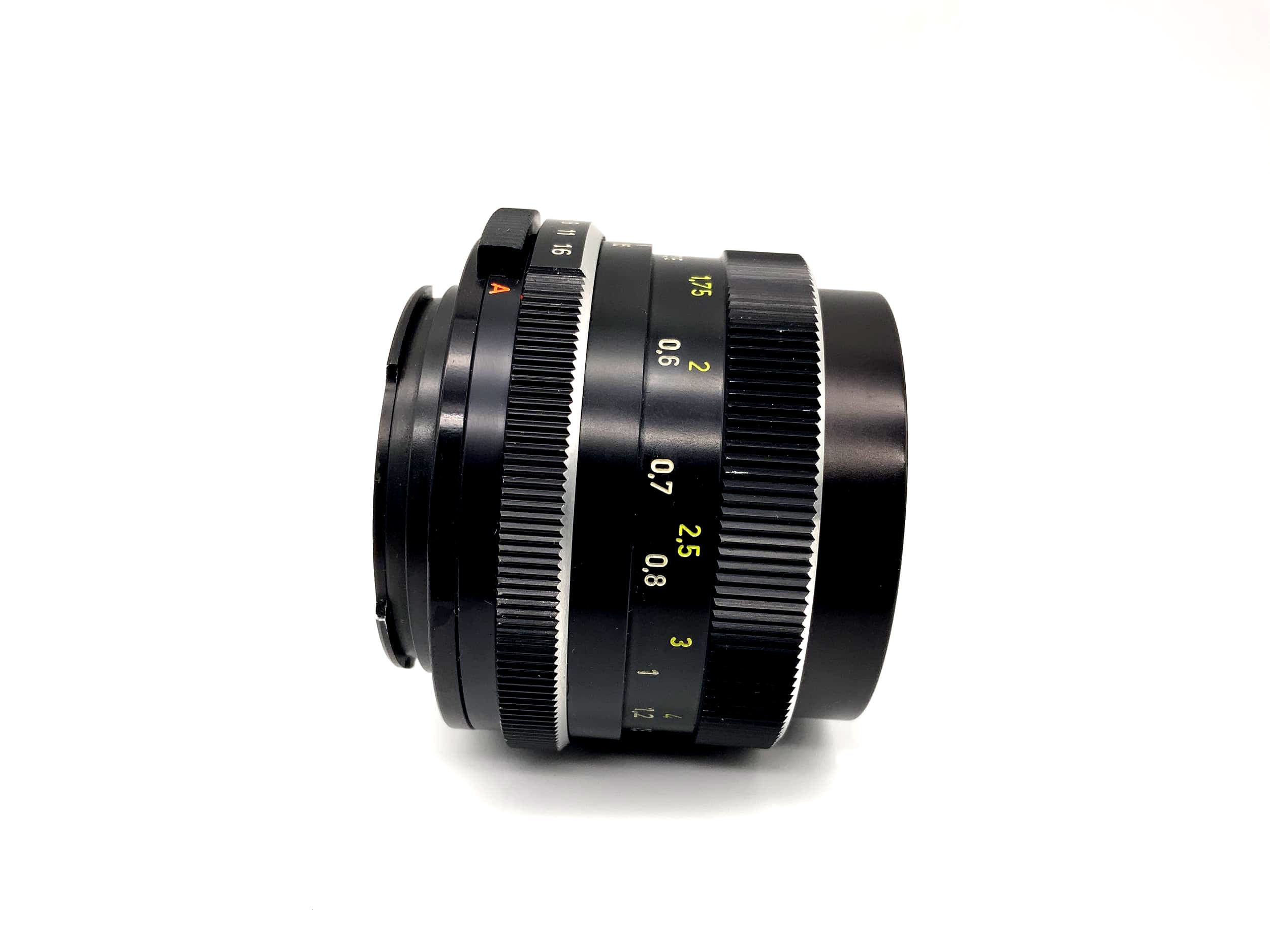 Objectif Carl Zeiss 50 mm 1:1.8 Planar (Rollei QBM) !Brouillard!
