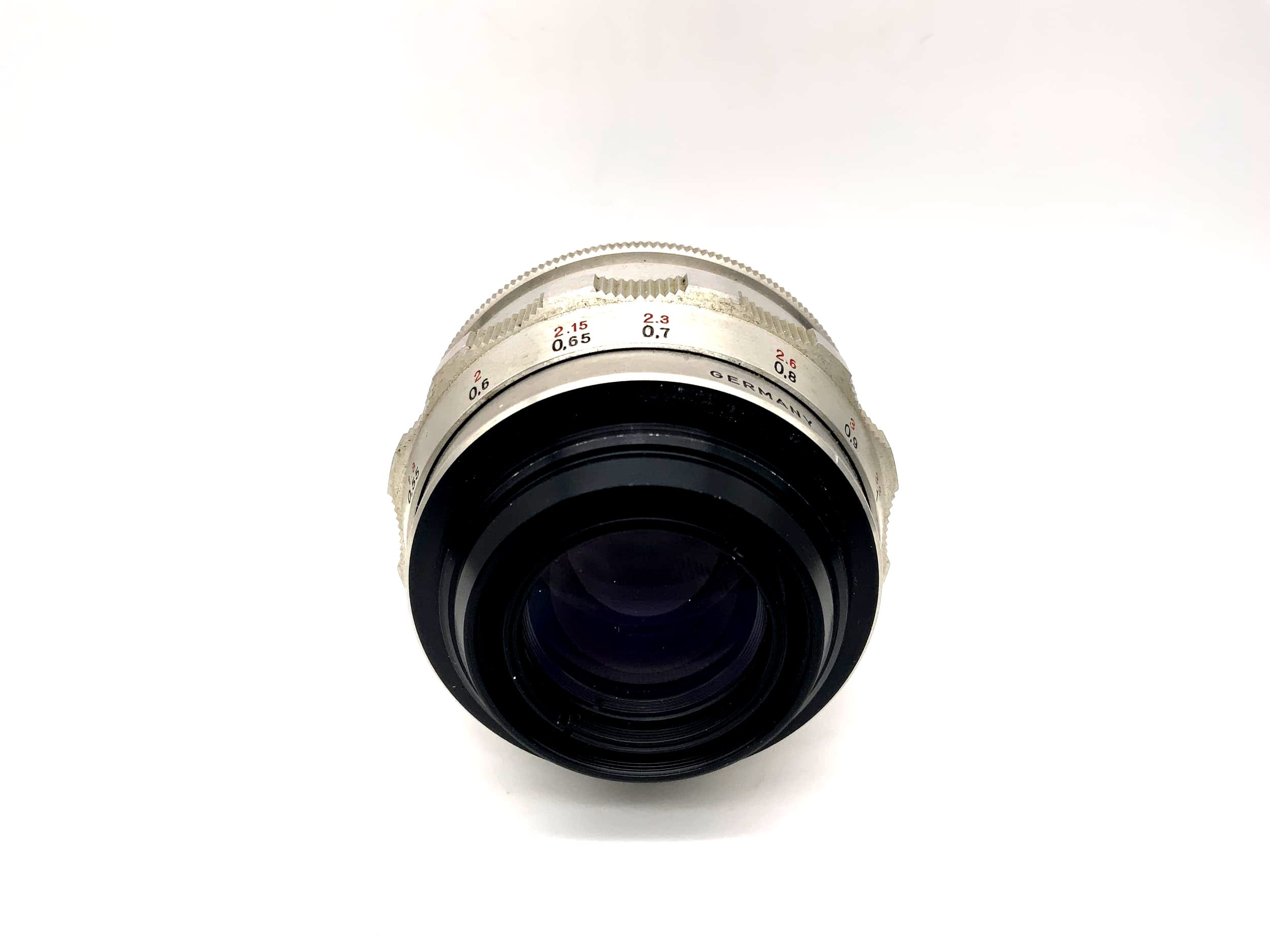 Objectif Carl Zeiss 58 mm 1:2 Objectif d'appareil photo Biotar 10 lames (M42) !Nebel!