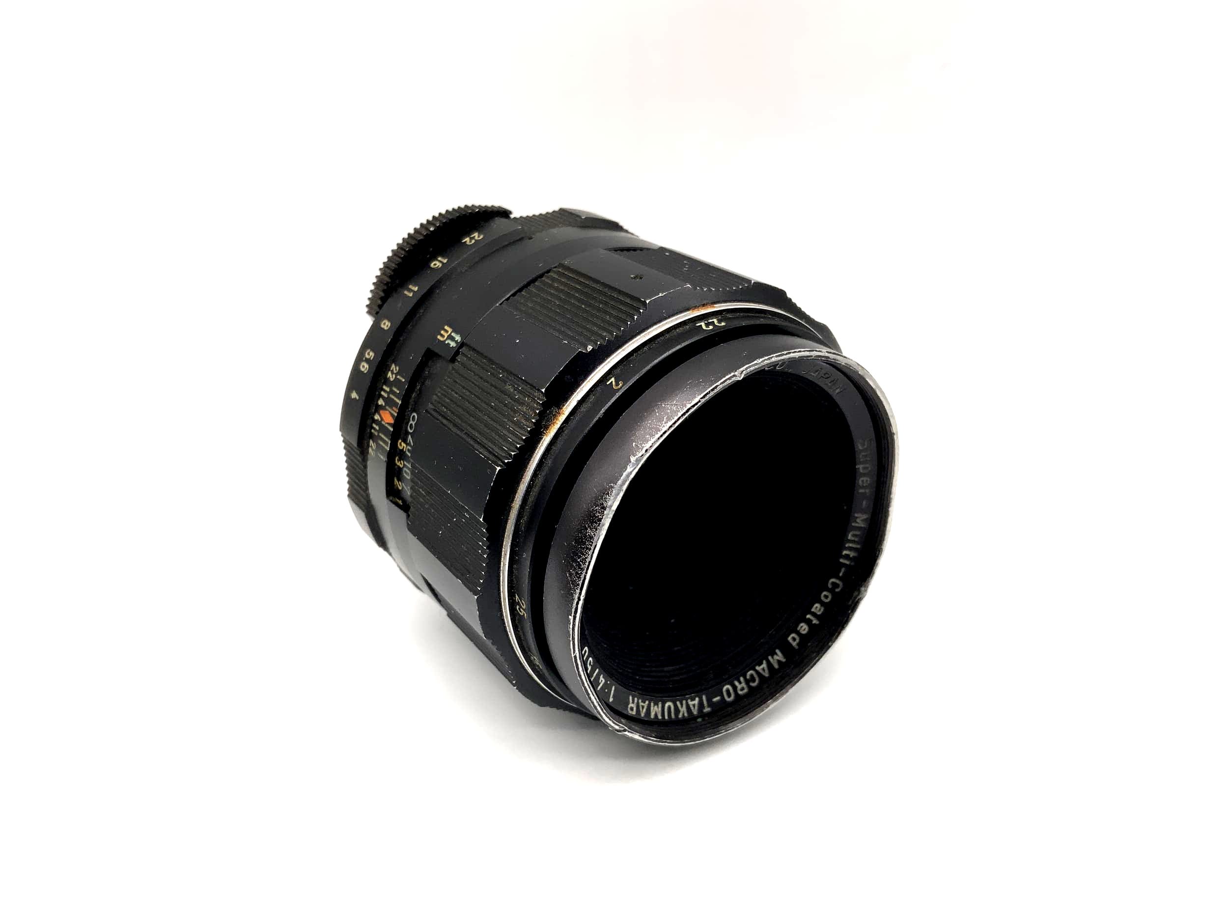 Objectif Asahi Pentax 50mm 1:4 Super Multi Coated Macro Takumar (M42)
