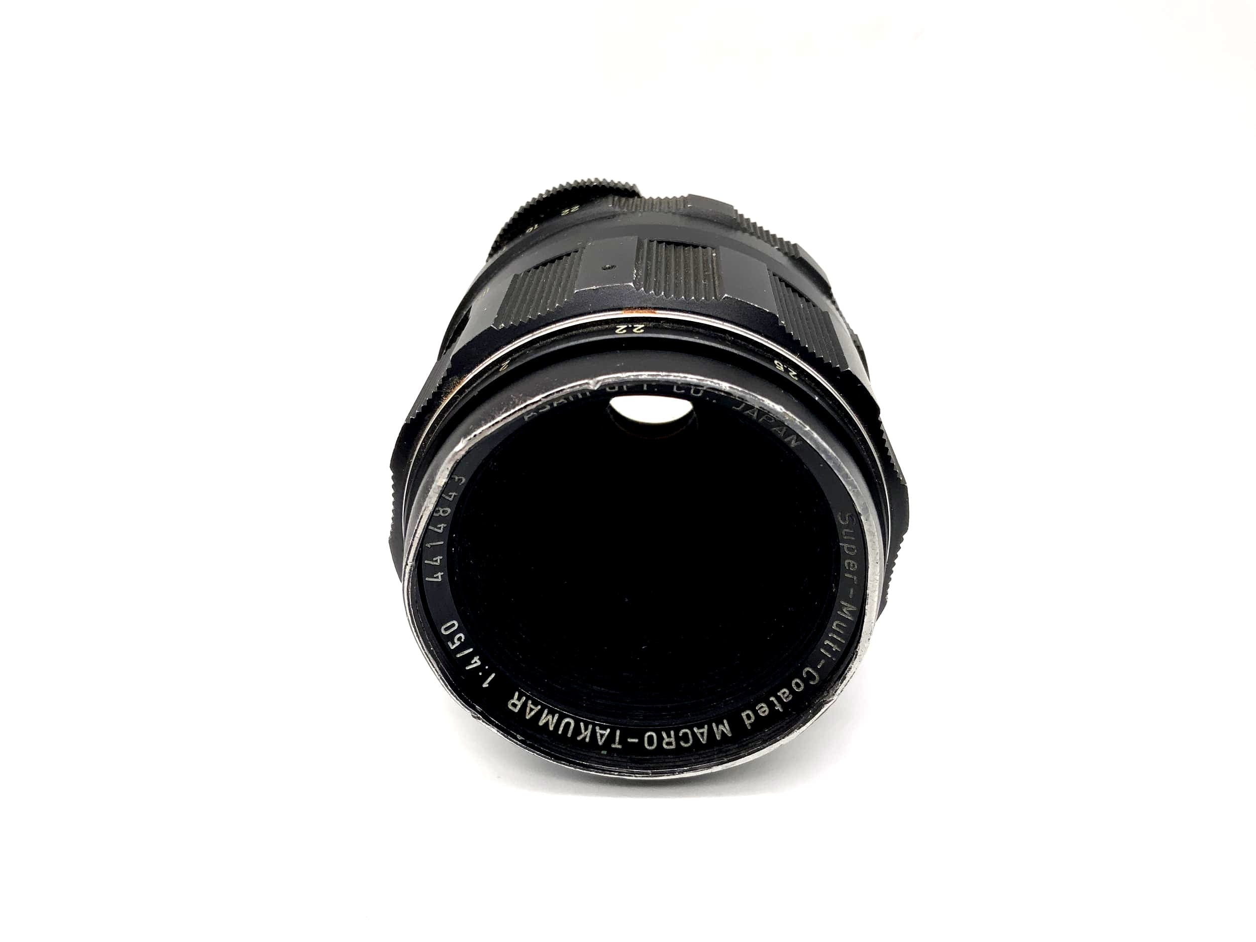 Objectif Asahi Pentax 50mm 1:4 Super Multi Coated Macro Takumar (M42)