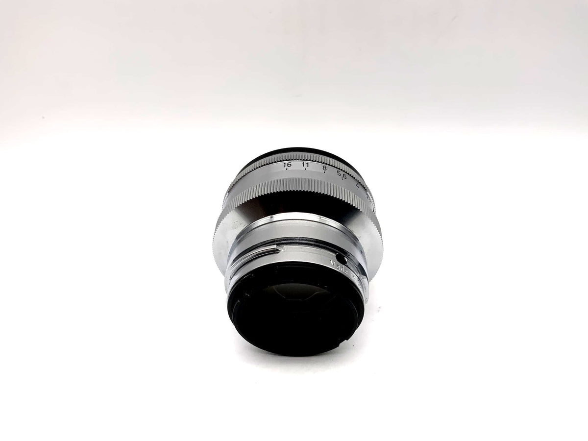 Objectif Carl Zeiss 50 mm 1:1.5 à 11 lamelles Sonnar pour appareil photo (Contax RF)