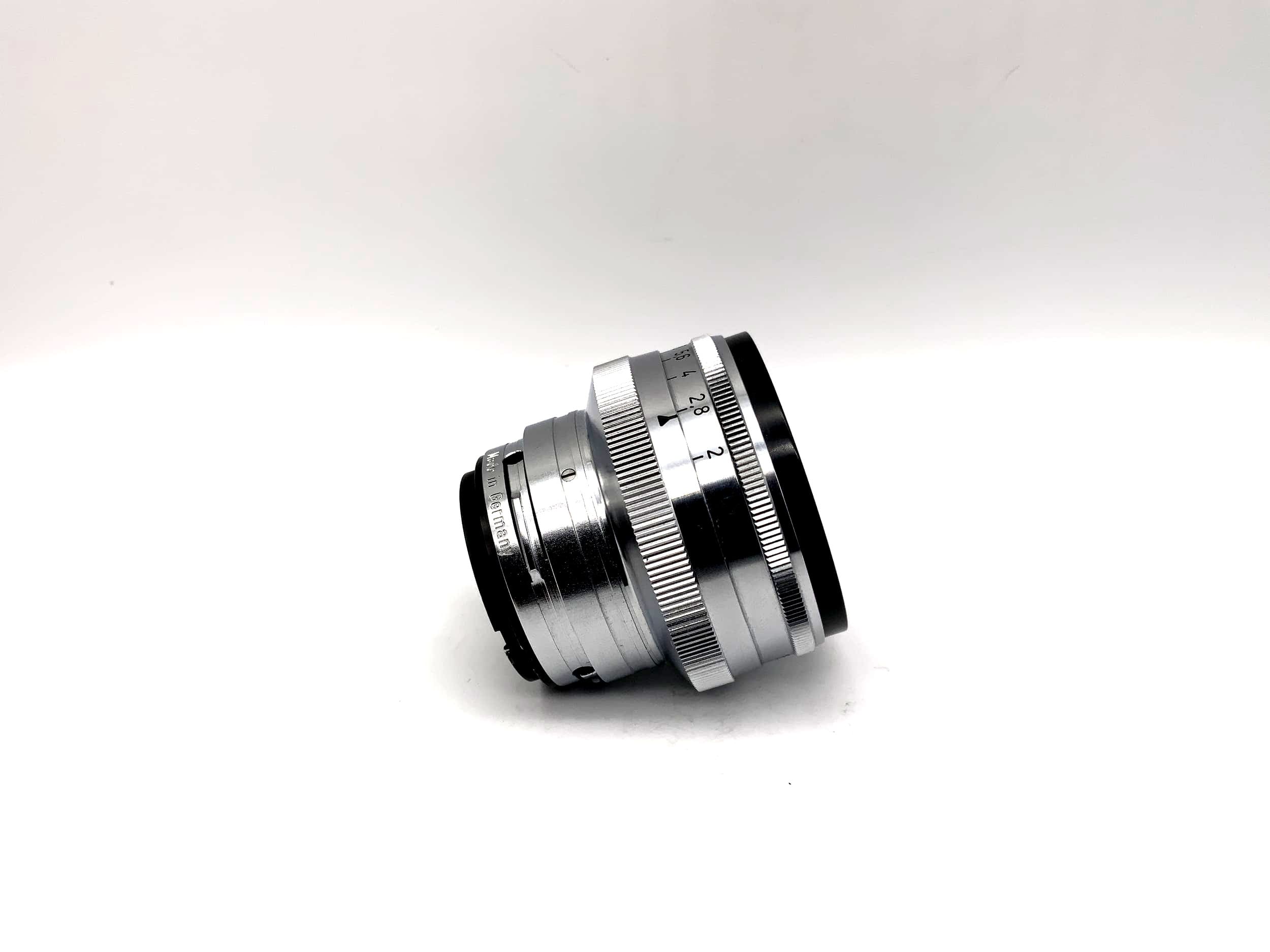 Objectif Carl Zeiss 50 mm 1:1.5 à 11 lamelles Sonnar pour appareil photo (Contax RF)