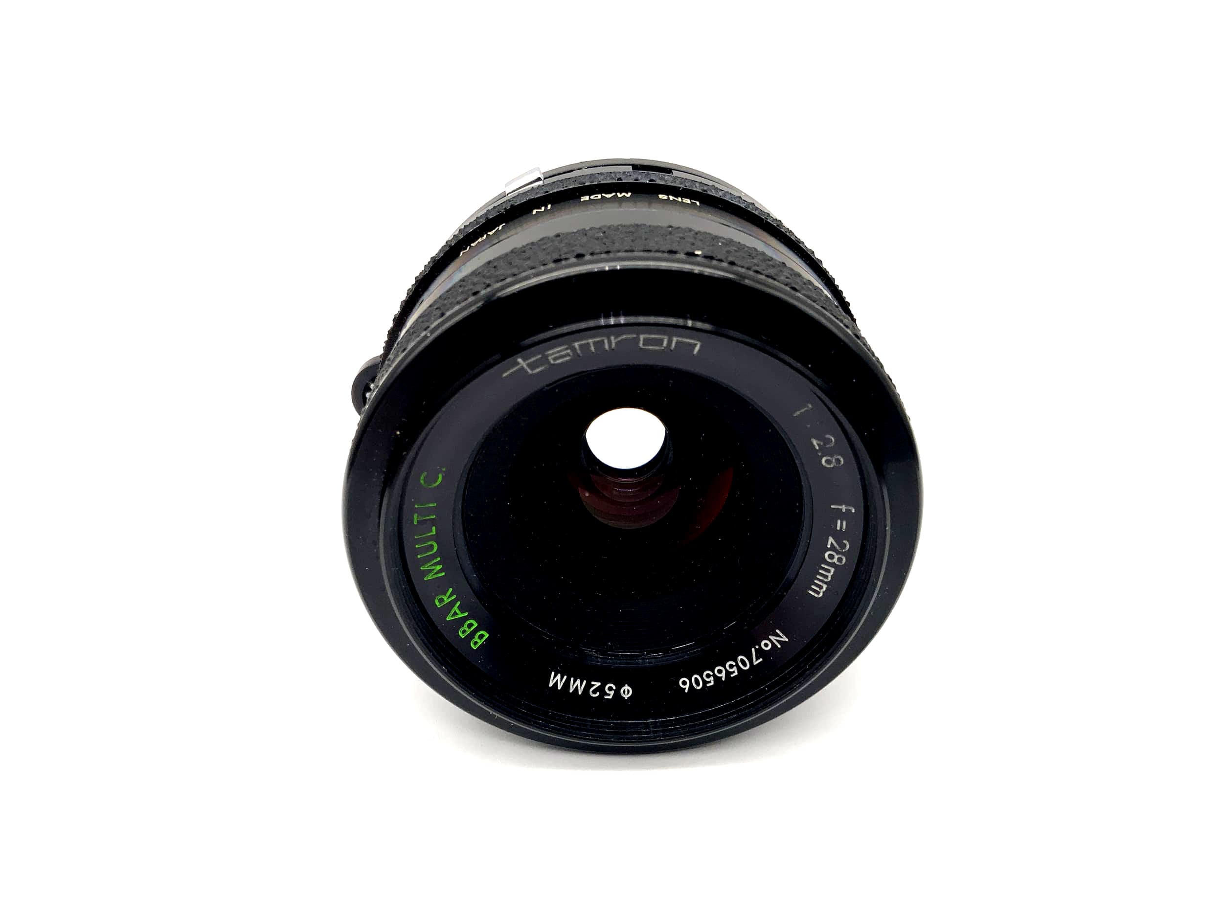 Tamron 28mm 1:2.8 Lens Adaptall BBAR Multi Coated Camera Lens (M42)
