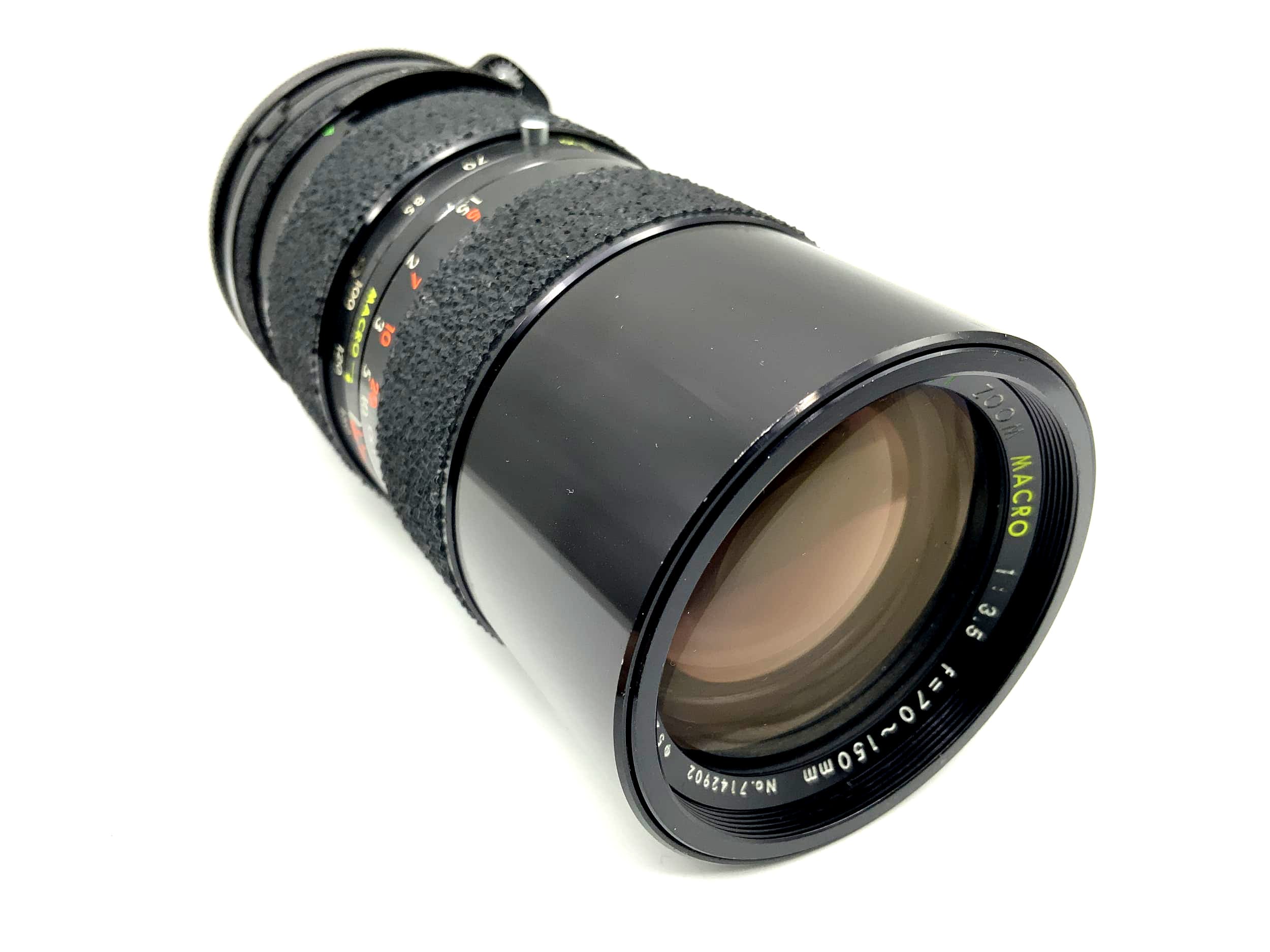 Objectif Tamron 70-150mm 1:3.5 Adaptall BBAR MC Zoom Macro (Canon FD)
