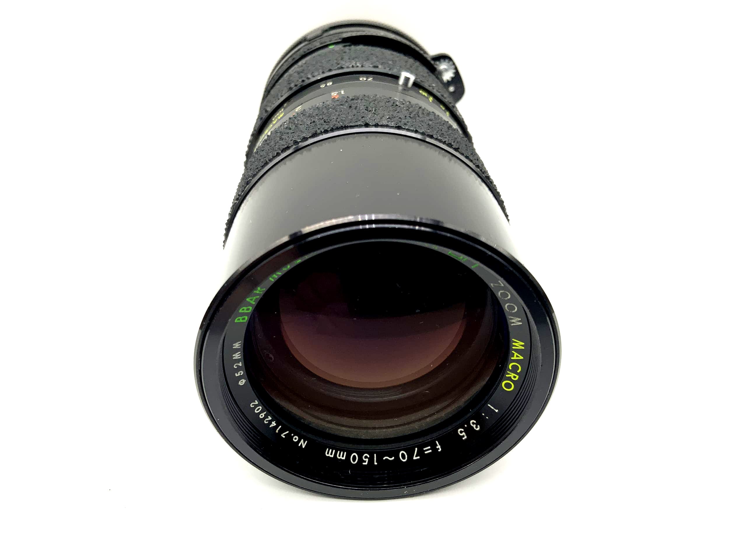 Objectif Tamron 70-150mm 1:3.5 Adaptall BBAR MC Zoom Macro (Canon FD)