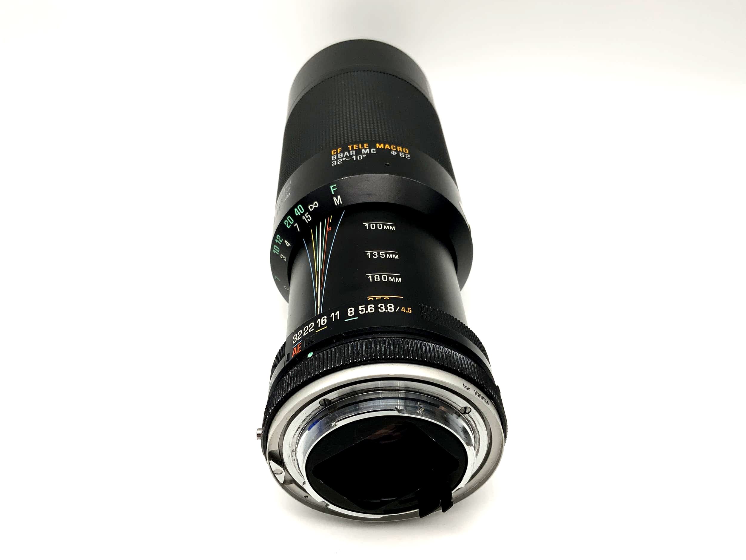 Tamron 75-250mm 1:3.8 /4.5 Lens Adaptall 2 CF Tele Macro BBAR MC (Konica AR)
