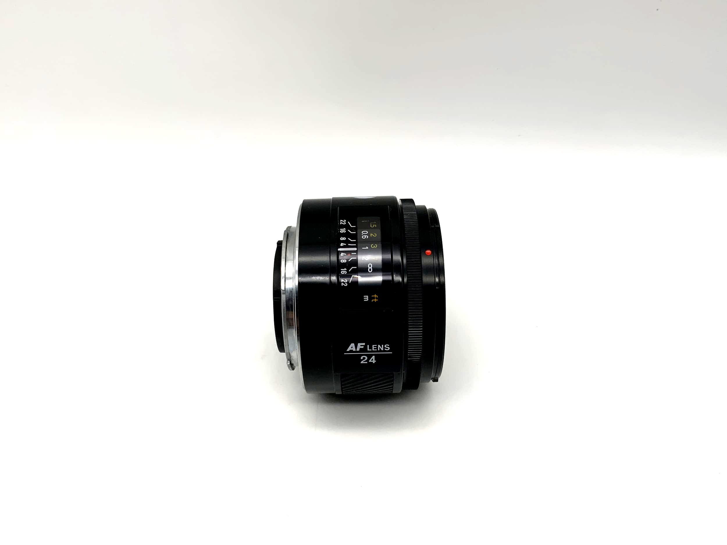 Objectif Minolta 24 mm 1:2.8 AF avec étui OVP (Minolta AF/Sony A)
