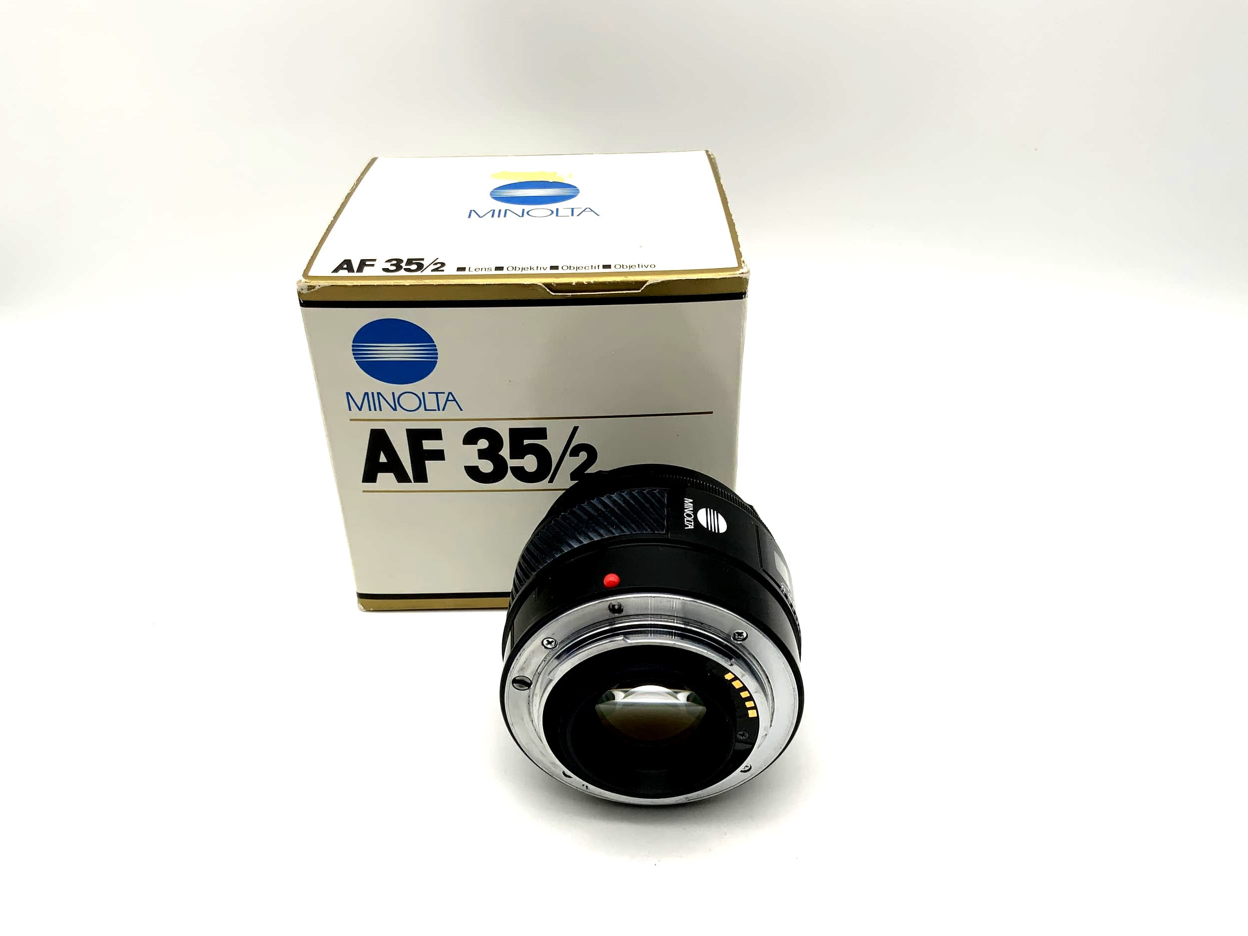 Minolta 35mm 1:2 Lens AF Lens with OVP Camera Lens (Minolta AF/Sony A)