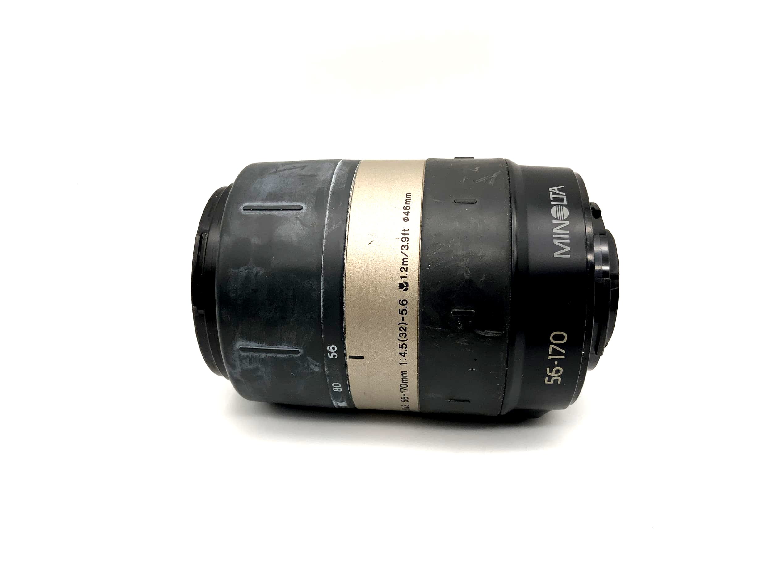 Objectif Minolta 56-170mm 1:4.5-5.6 V Objectif pour appareil photo (Minolta Vectis)