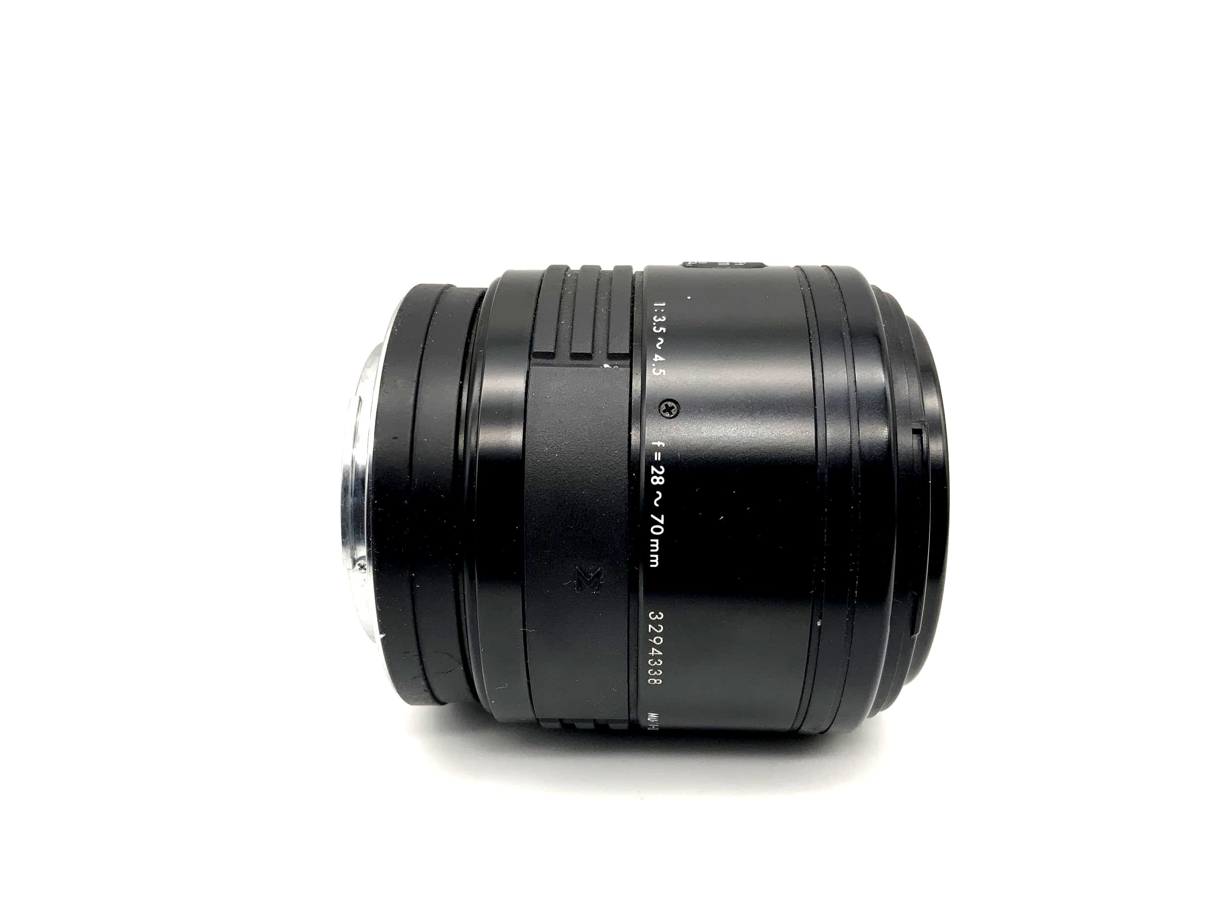 Objectif Sigma 28-70 mm 1:3,5-4,5 Zoom-E AF MC haute vitesse (Minolta AF/Sony A)