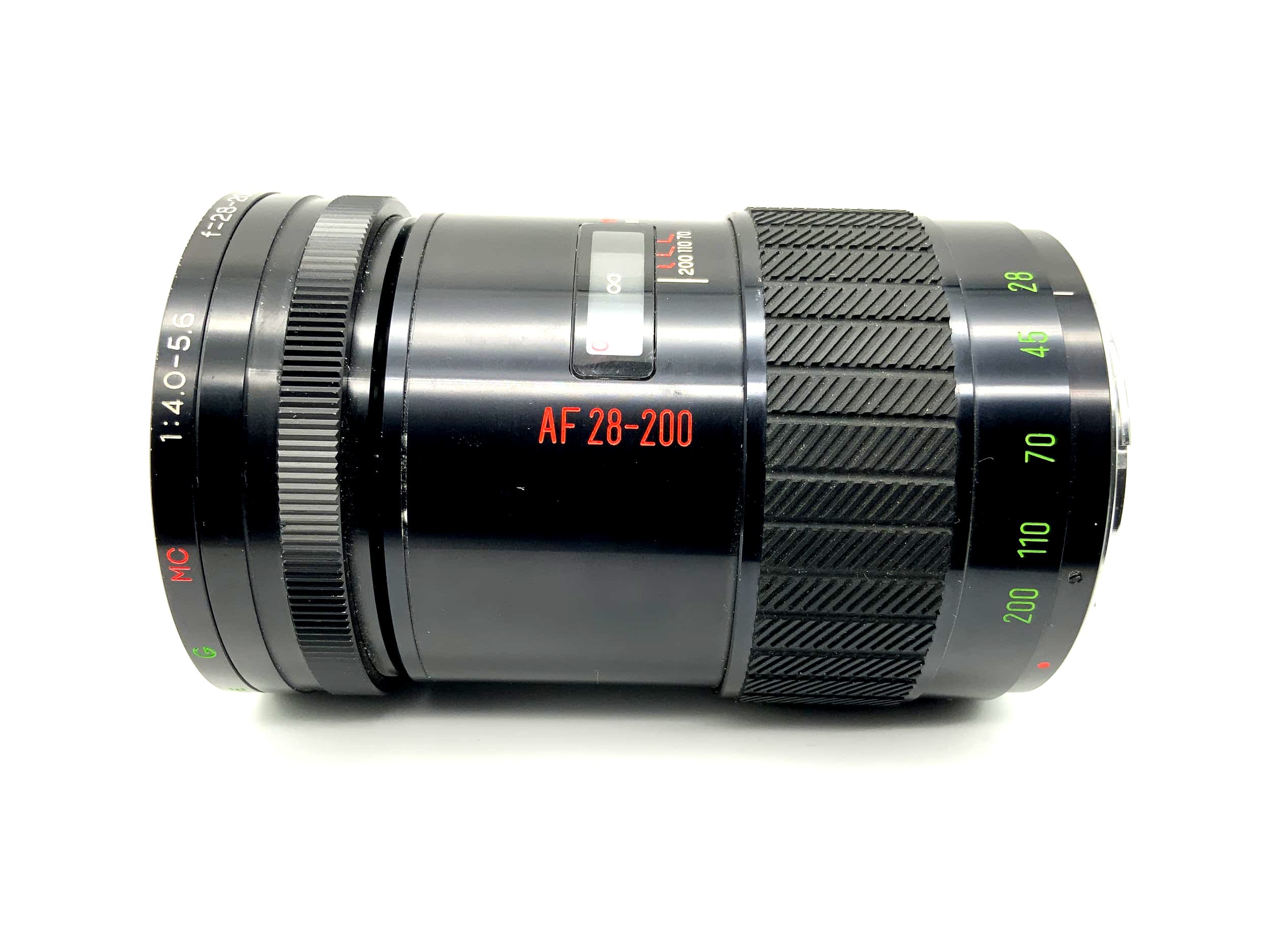 Objectif Maginon 28-200 mm 1:4.0-5.6 Série G MC AF Objectif zoom (Minolta AF/Sony A)