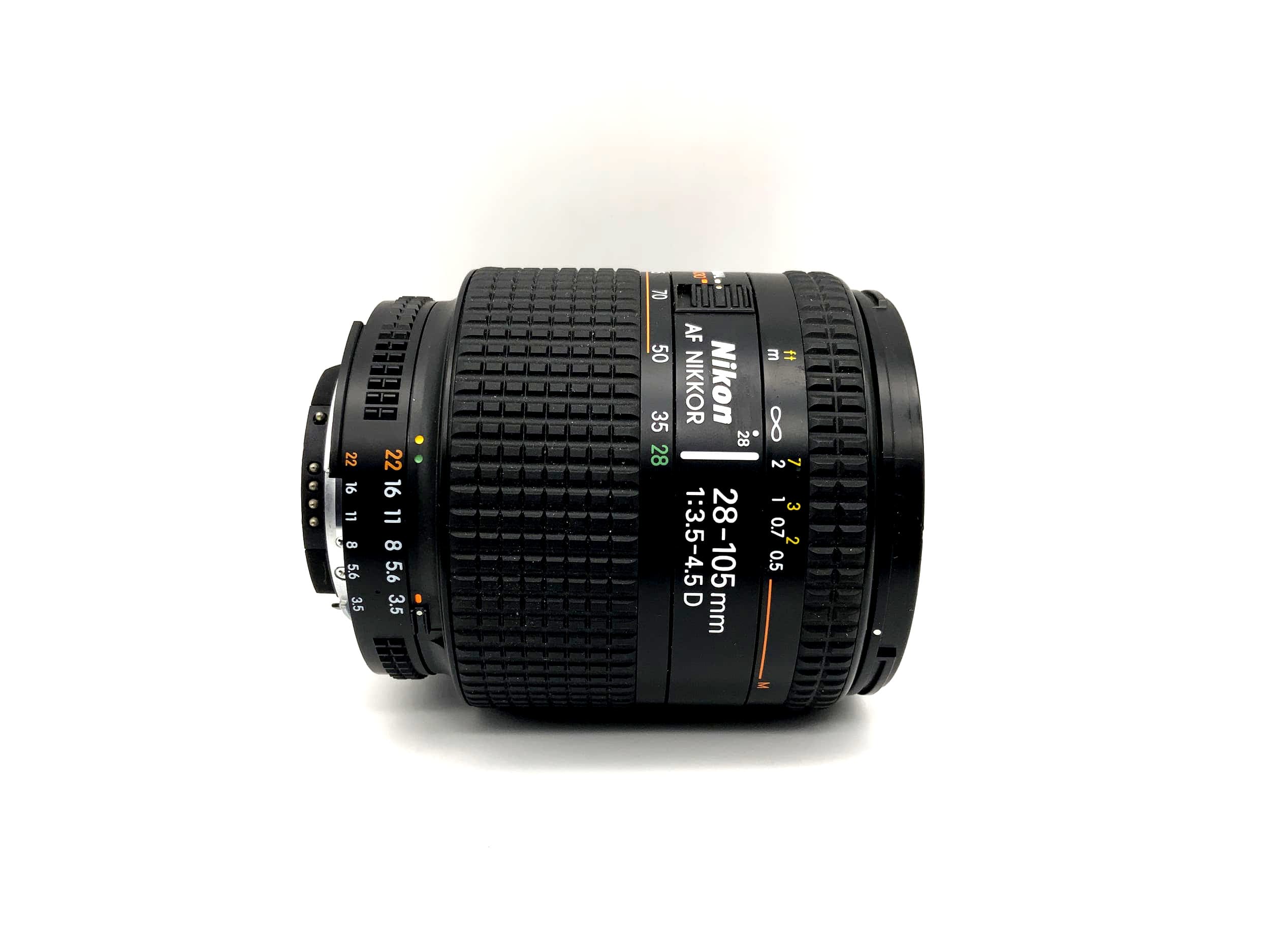 Objectif Nikon 28-105 mm 1:3,5-4,5 D AF Nikkor Macro Objectif à mise au point automatique (Nikon AF)