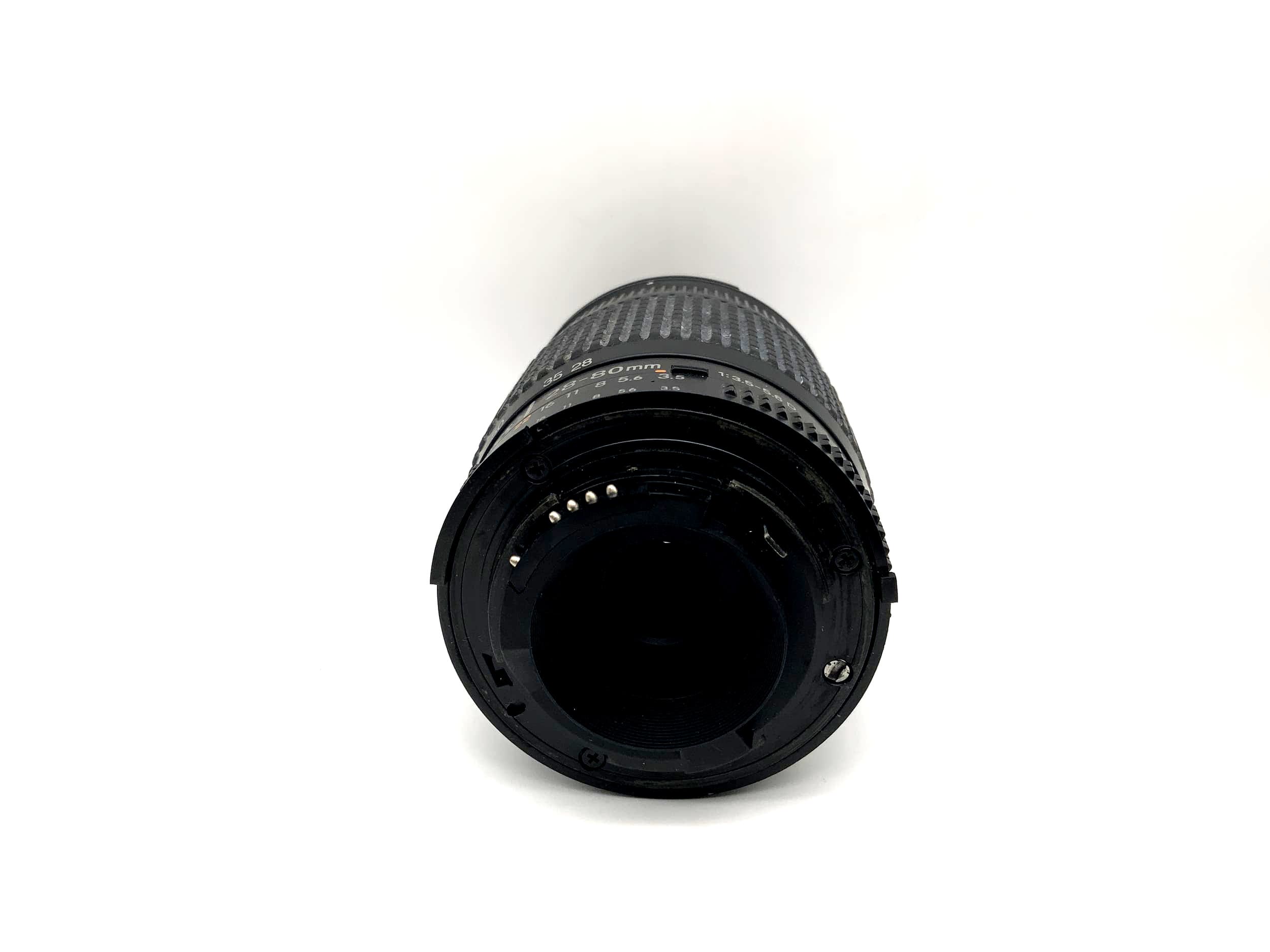Objectif Nikon 28-80 mm 1:3,5-5,6 D AF Nikkor 58 mm 0,4 m/1,32 pieds (Nikon AF)