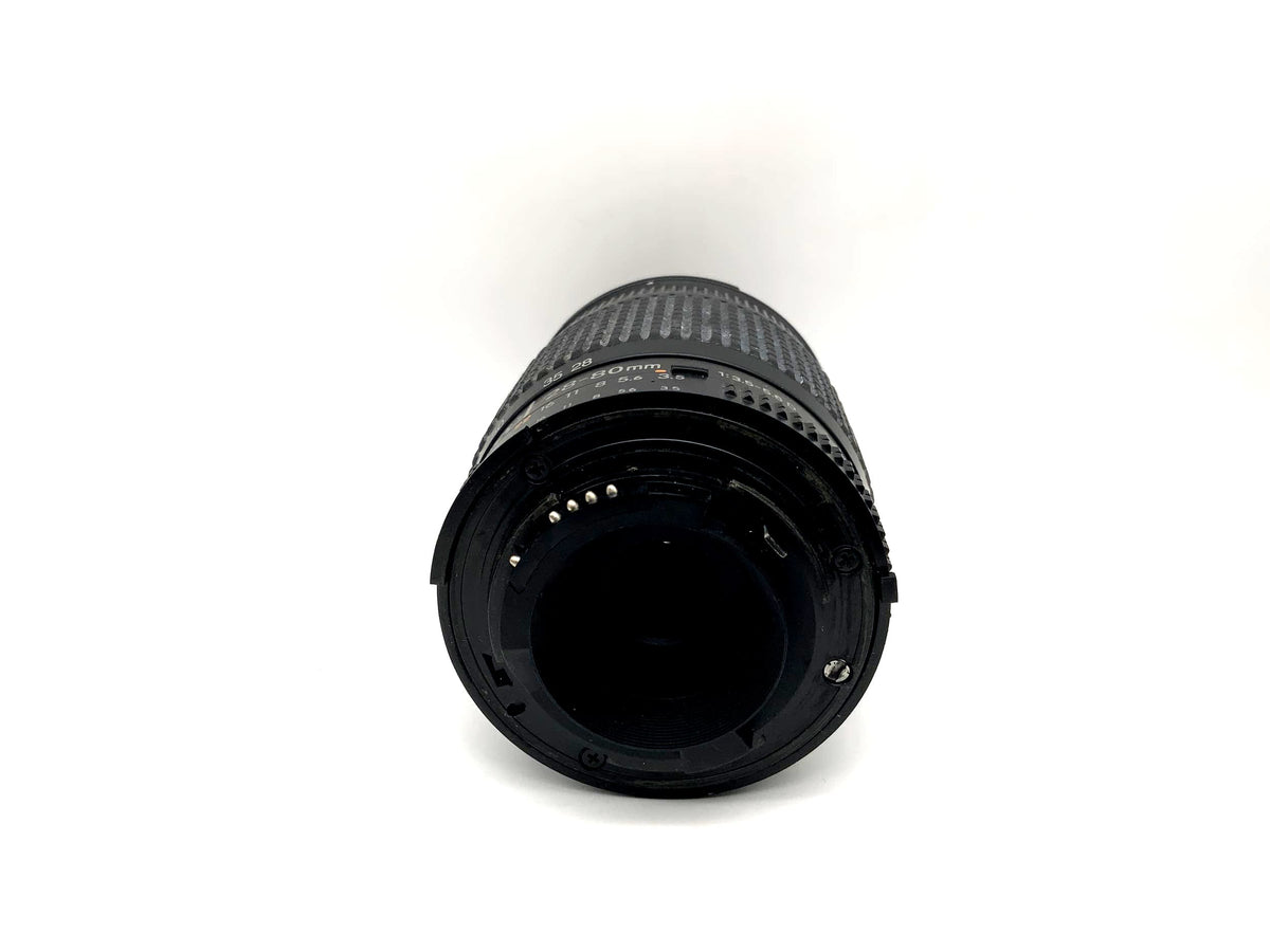 Nikon 28-80mm 1:3.5-5.6 D Lens AF Nikkor 58mm 0.4m/1.32ft (Nikon AF)